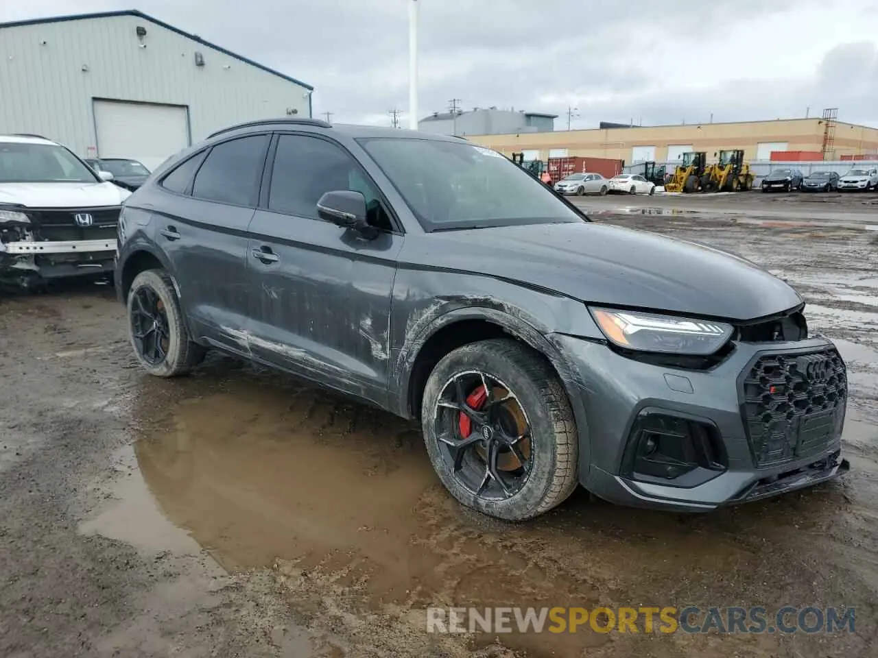 4 Photograph of a damaged car WA134AFY3R2143797 AUDI SQ5 SPORTB 2024