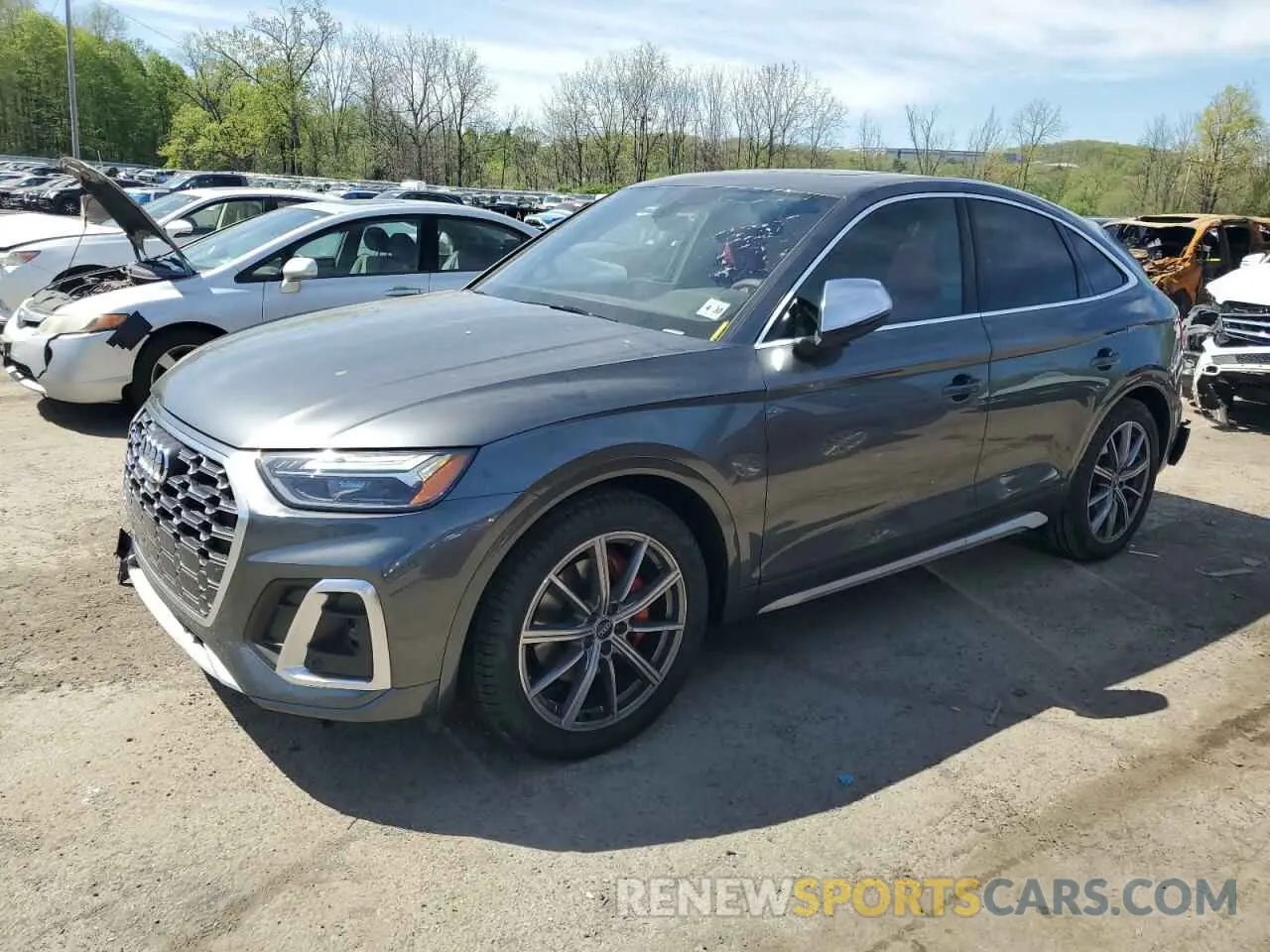1 Photograph of a damaged car WA124AFY5S2055870 AUDI SQ5 SPORTB 2025