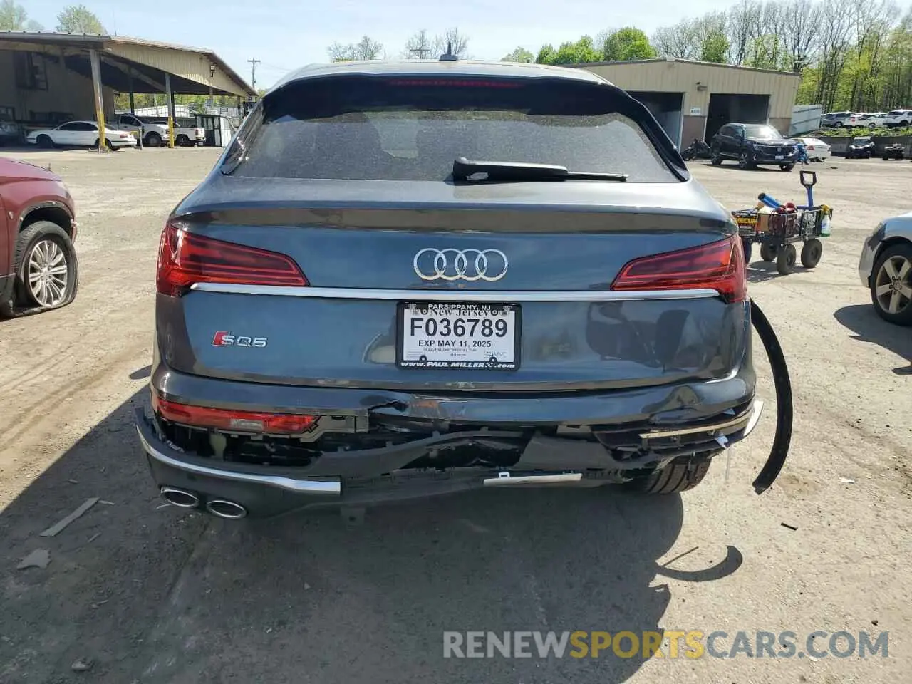 6 Photograph of a damaged car WA124AFY5S2055870 AUDI SQ5 SPORTB 2025