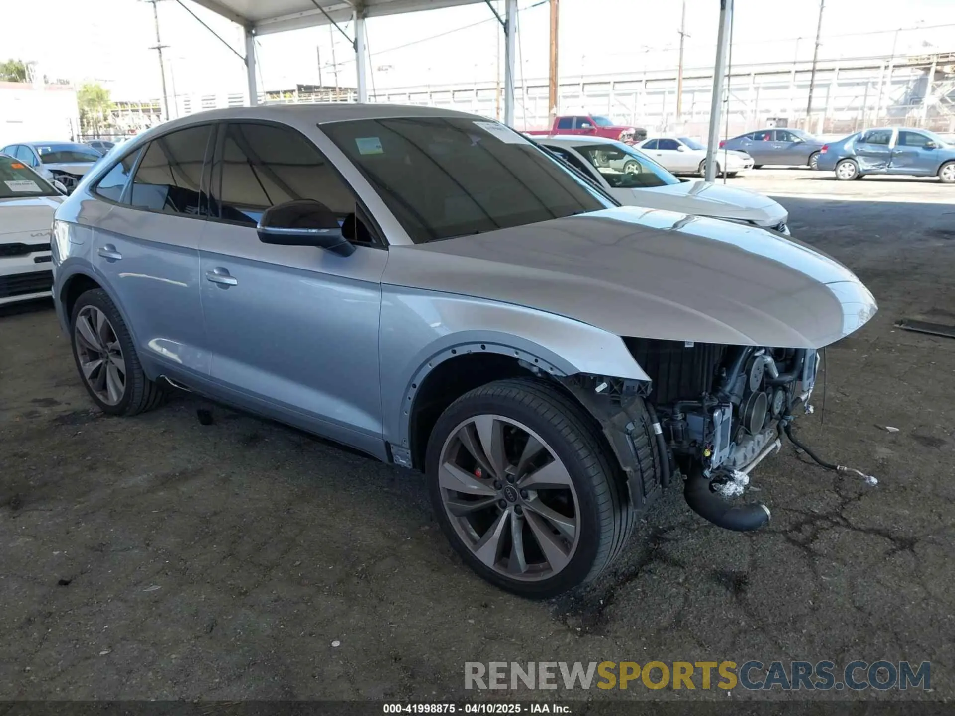 1 Photograph of a damaged car WA124AFY1P2033677 AUDI SQ5 SPORTBACK 2023