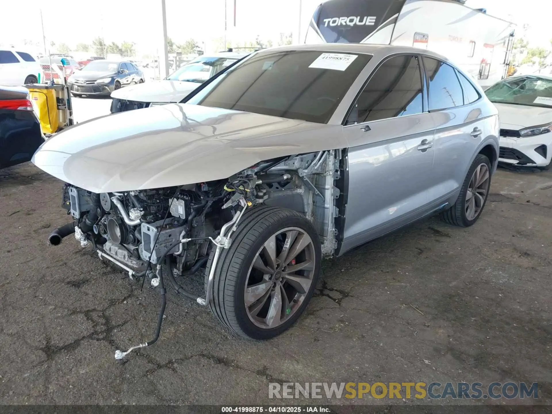 2 Photograph of a damaged car WA124AFY1P2033677 AUDI SQ5 SPORTBACK 2023