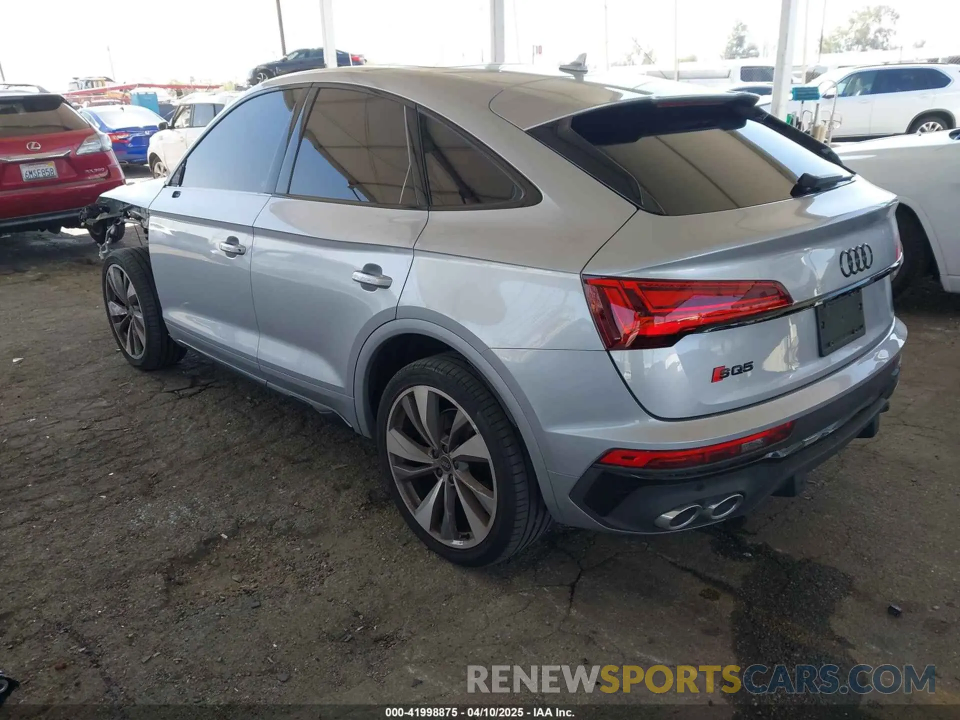 3 Photograph of a damaged car WA124AFY1P2033677 AUDI SQ5 SPORTBACK 2023