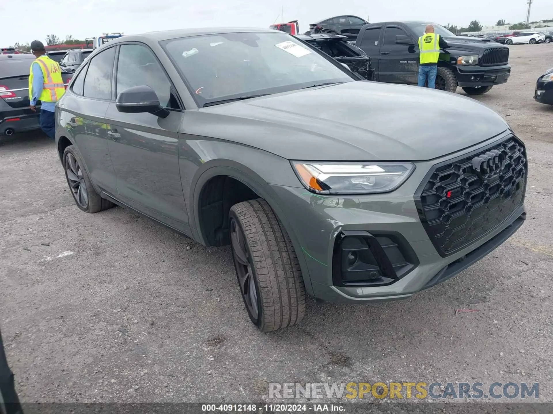 1 Photograph of a damaged car WA124AFY7P2070703 AUDI SQ5 SPORTBACK 2023