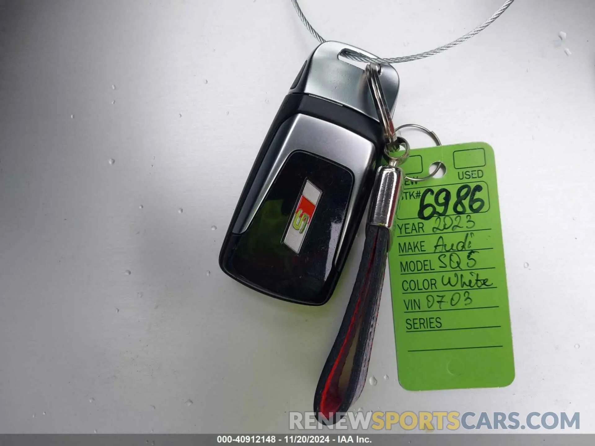 11 Photograph of a damaged car WA124AFY7P2070703 AUDI SQ5 SPORTBACK 2023