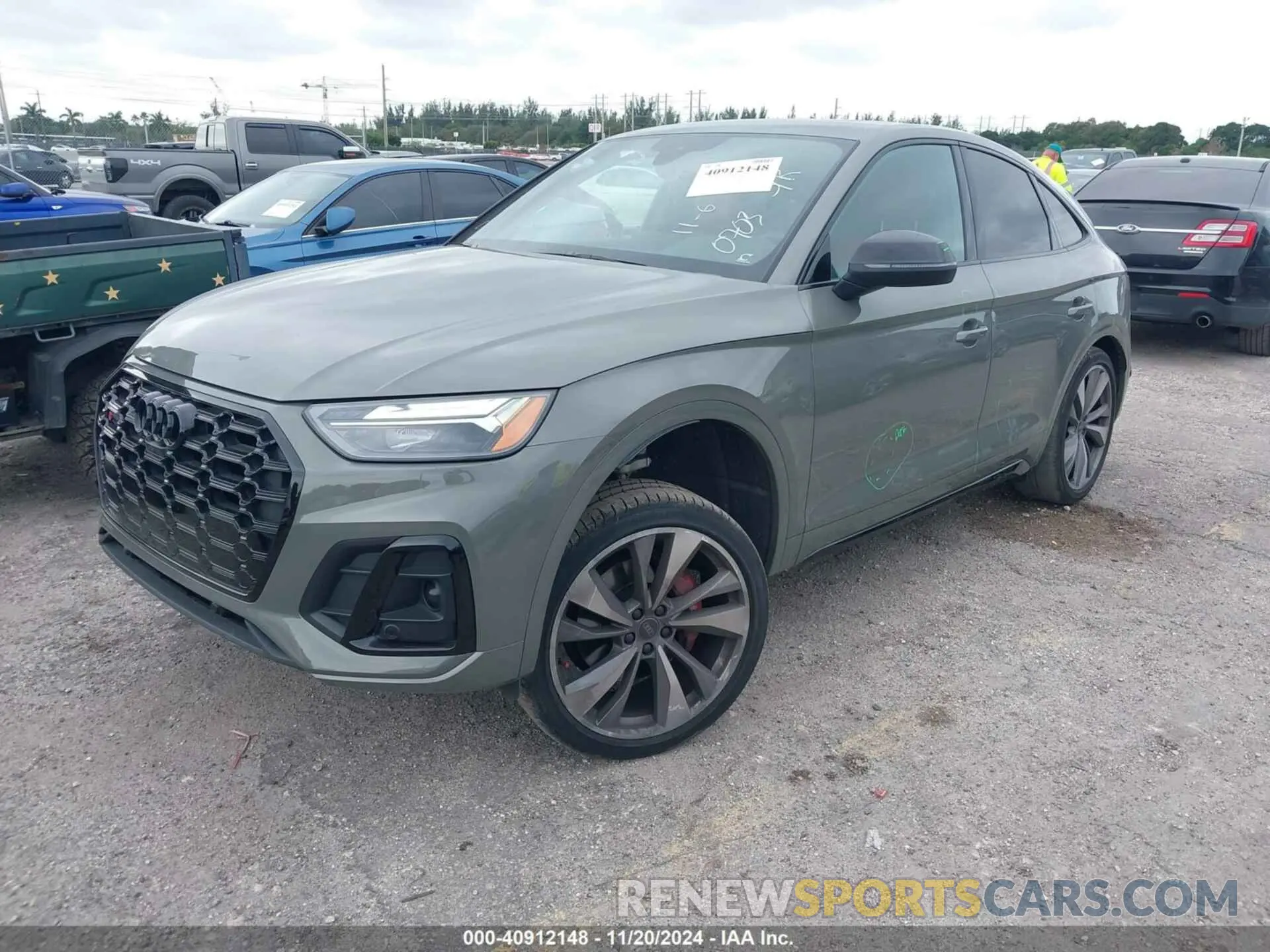 2 Photograph of a damaged car WA124AFY7P2070703 AUDI SQ5 SPORTBACK 2023