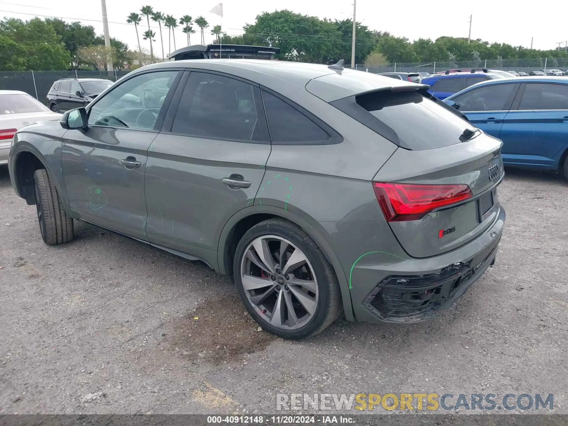 3 Photograph of a damaged car WA124AFY7P2070703 AUDI SQ5 SPORTBACK 2023