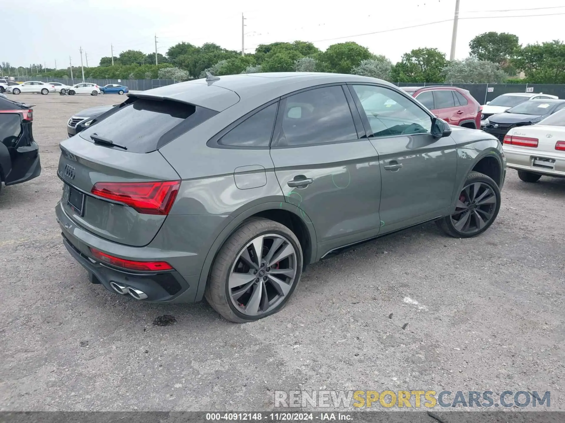 4 Photograph of a damaged car WA124AFY7P2070703 AUDI SQ5 SPORTBACK 2023