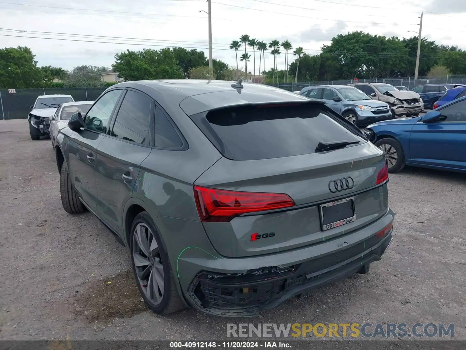 6 Photograph of a damaged car WA124AFY7P2070703 AUDI SQ5 SPORTBACK 2023