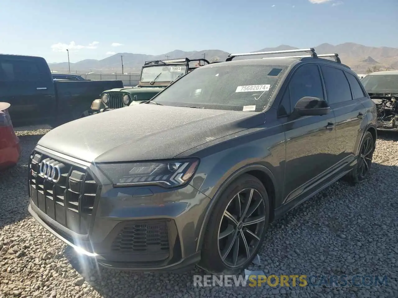 1 Photograph of a damaged car WA1VWAF71LD013443 AUDI SQ7 2020