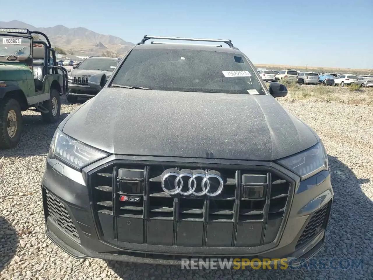 5 Photograph of a damaged car WA1VWAF71LD013443 AUDI SQ7 2020