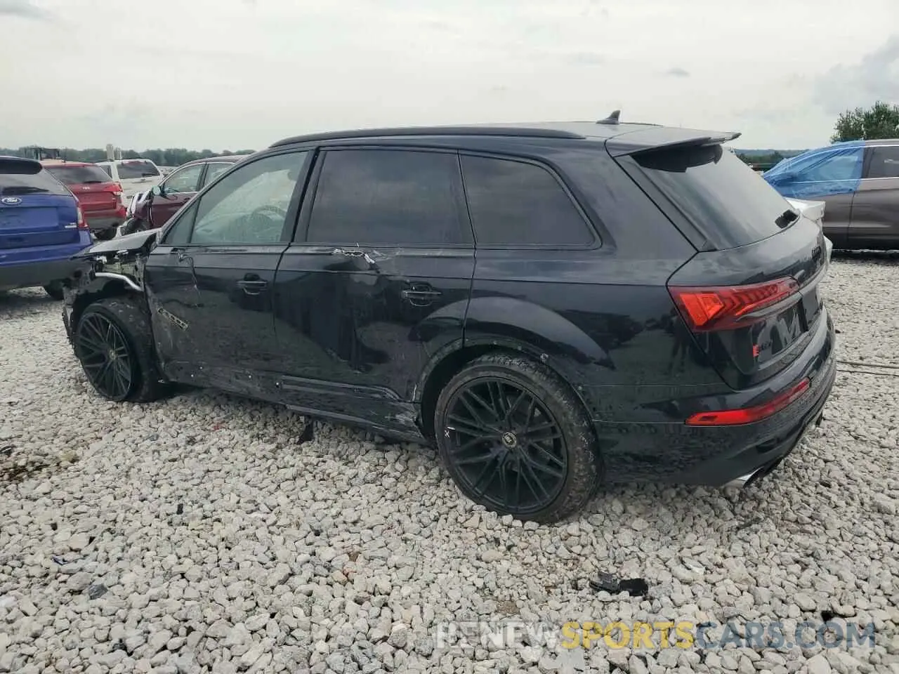 2 Photograph of a damaged car WA1VWAF74LD012965 AUDI SQ7 2020