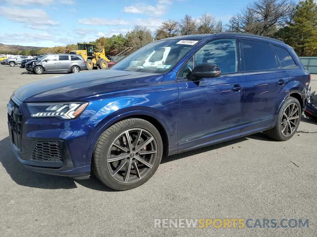 1 Photograph of a damaged car WA1AWBF73MD034266 AUDI SQ7 2021