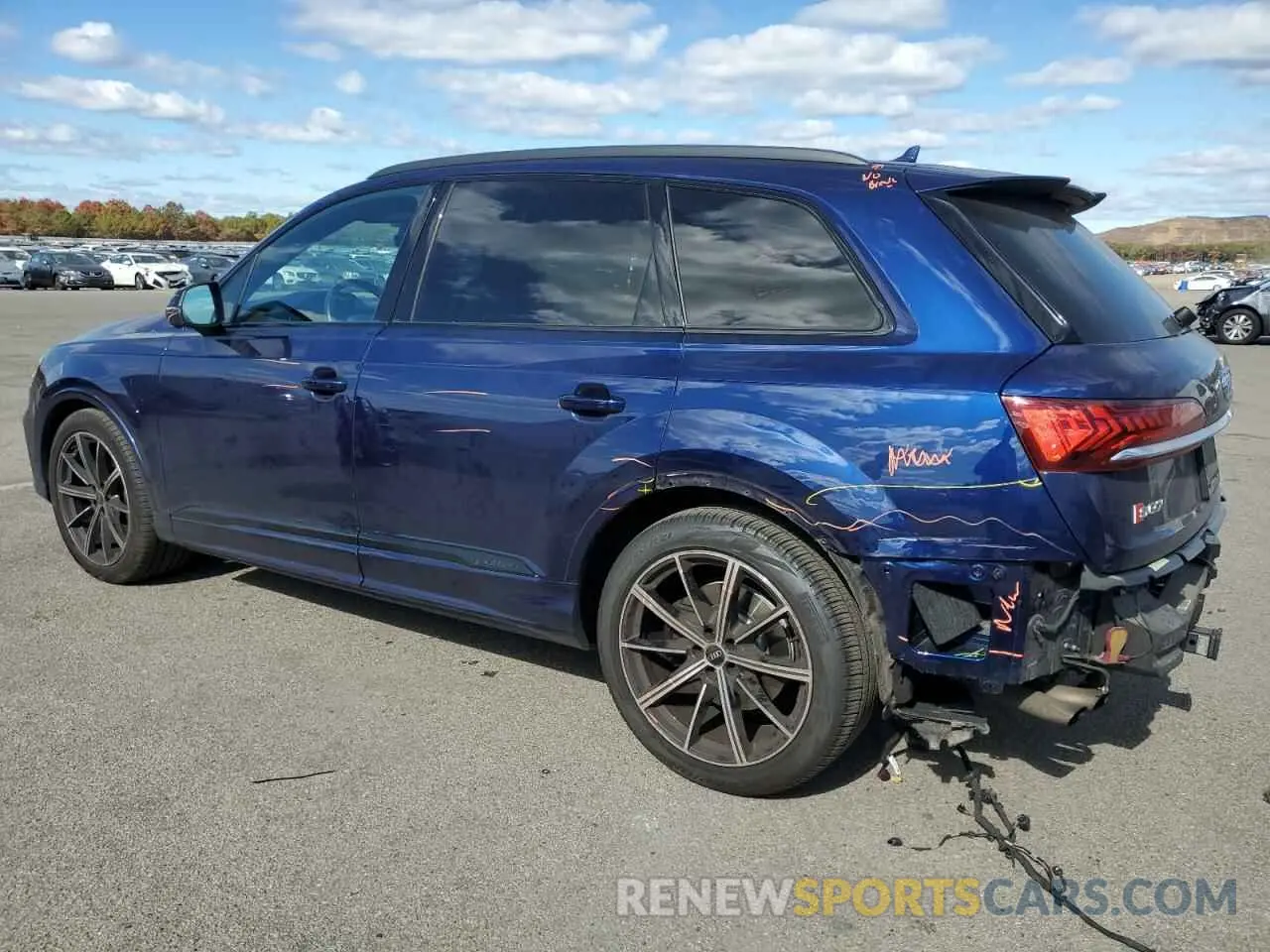 2 Photograph of a damaged car WA1AWBF73MD034266 AUDI SQ7 2021