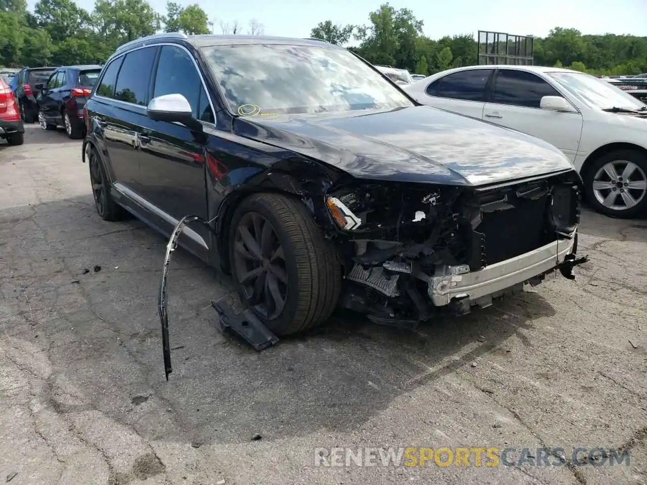 9 Photograph of a damaged car WA1AWBF75MD024354 AUDI SQ7 2021