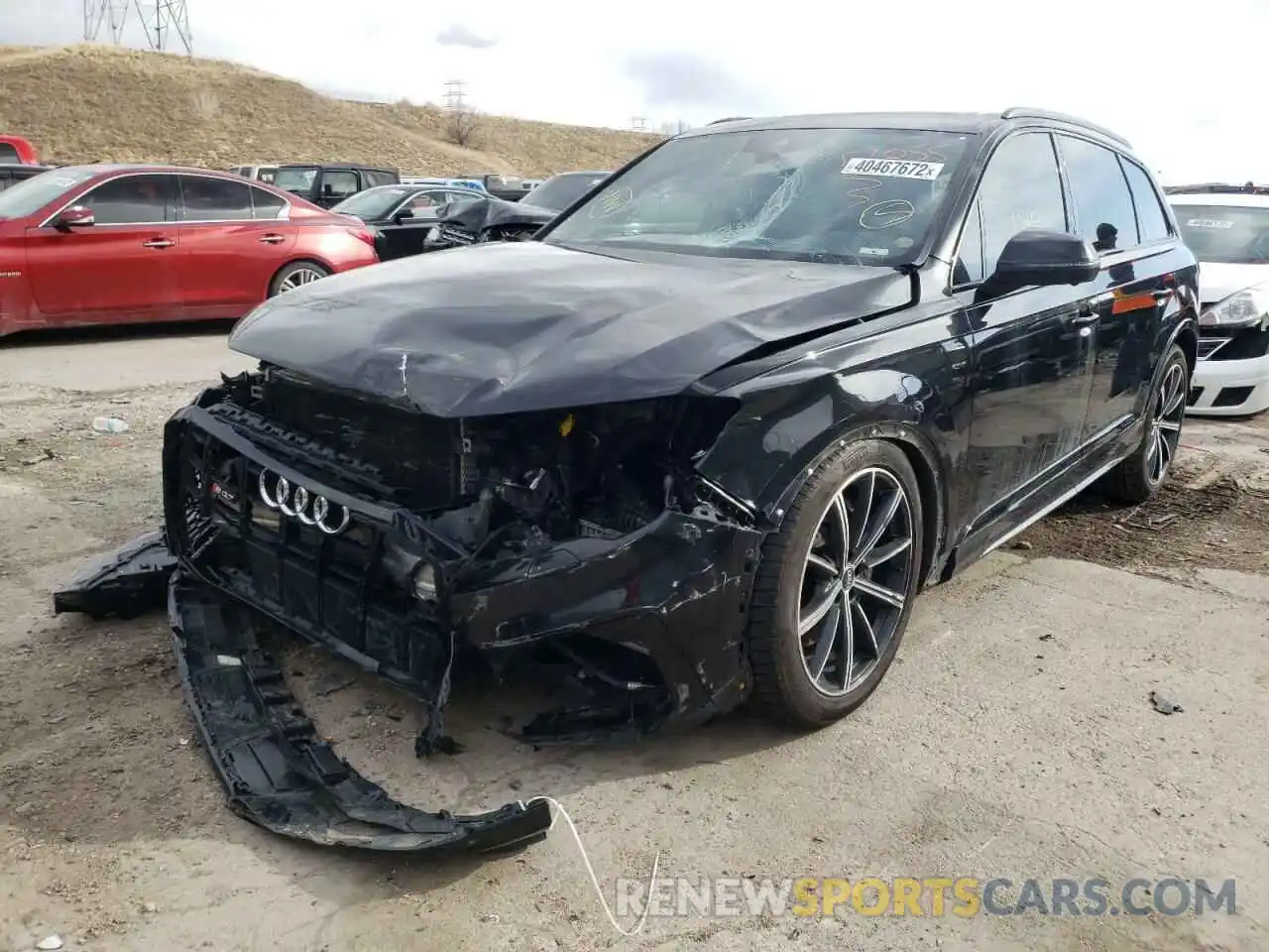 2 Photograph of a damaged car WA1AWBF78MD010559 AUDI SQ7 2021