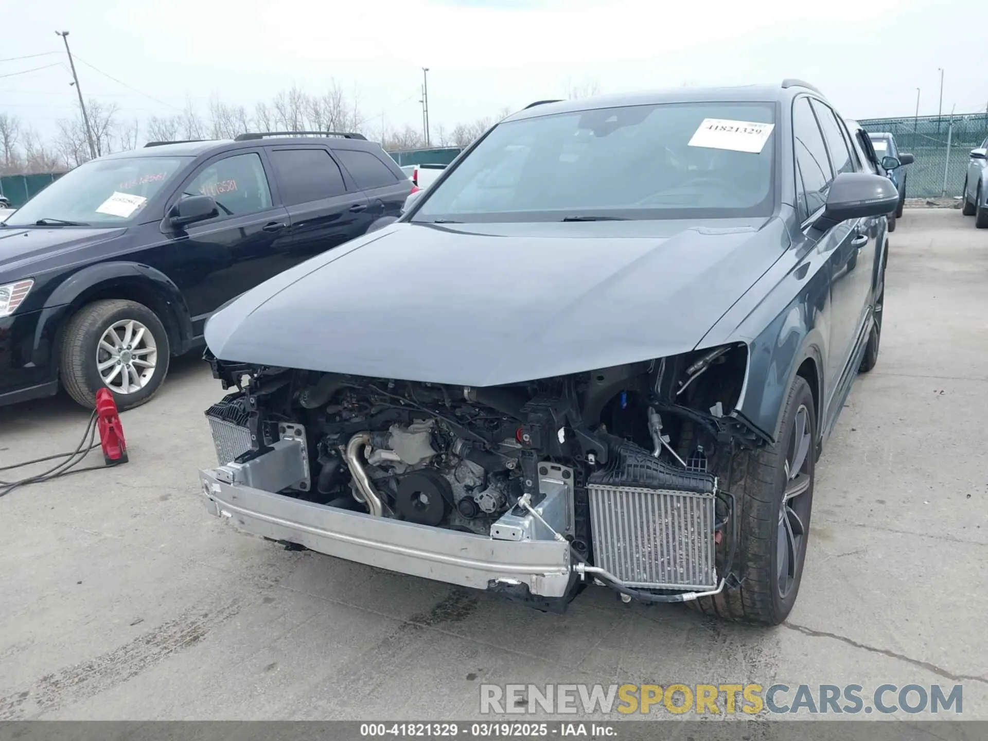 6 Photograph of a damaged car WA1VWBF74MD000533 AUDI SQ7 2021