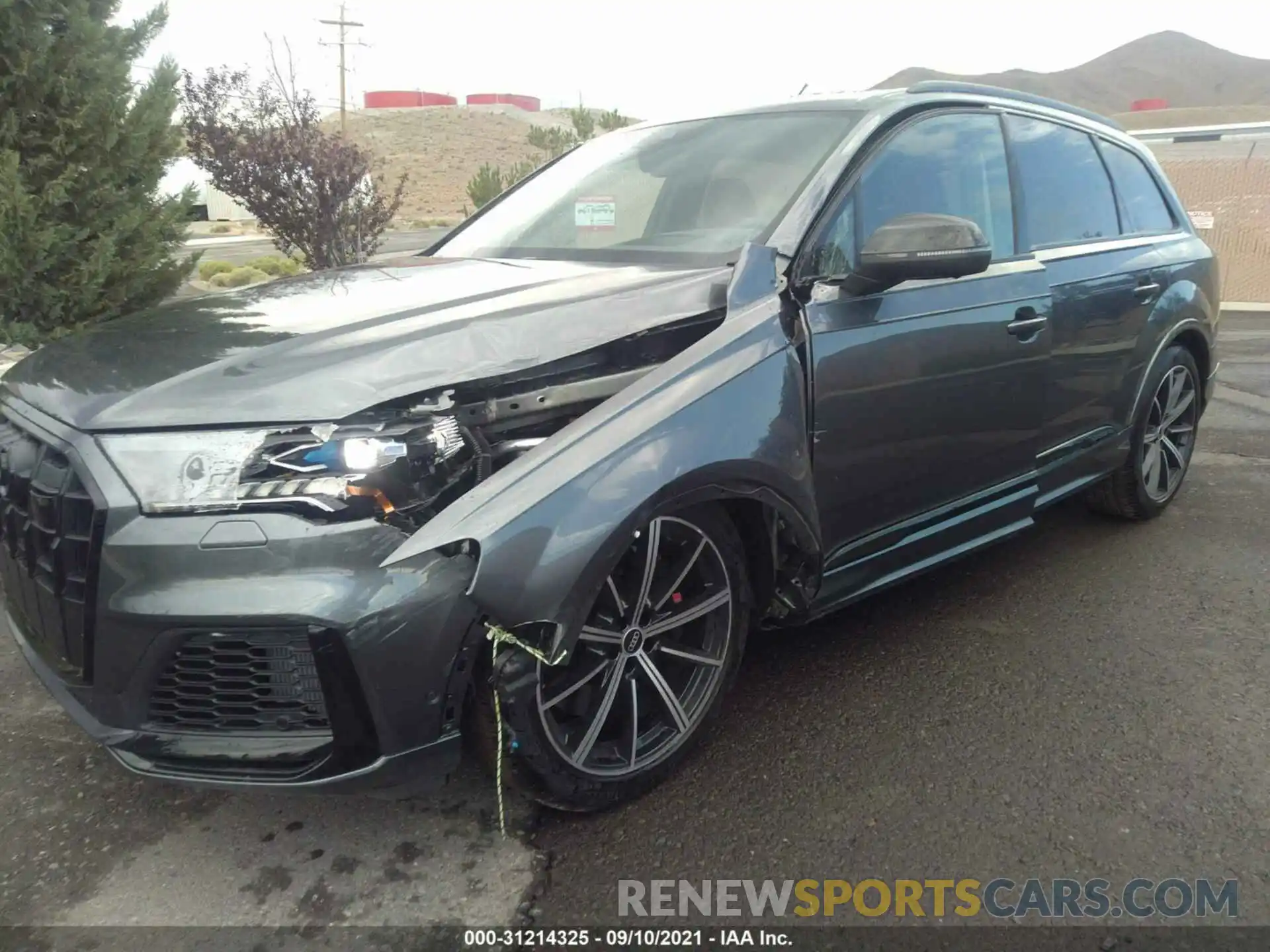 6 Photograph of a damaged car WA1VWBF77MD039035 AUDI SQ7 2021