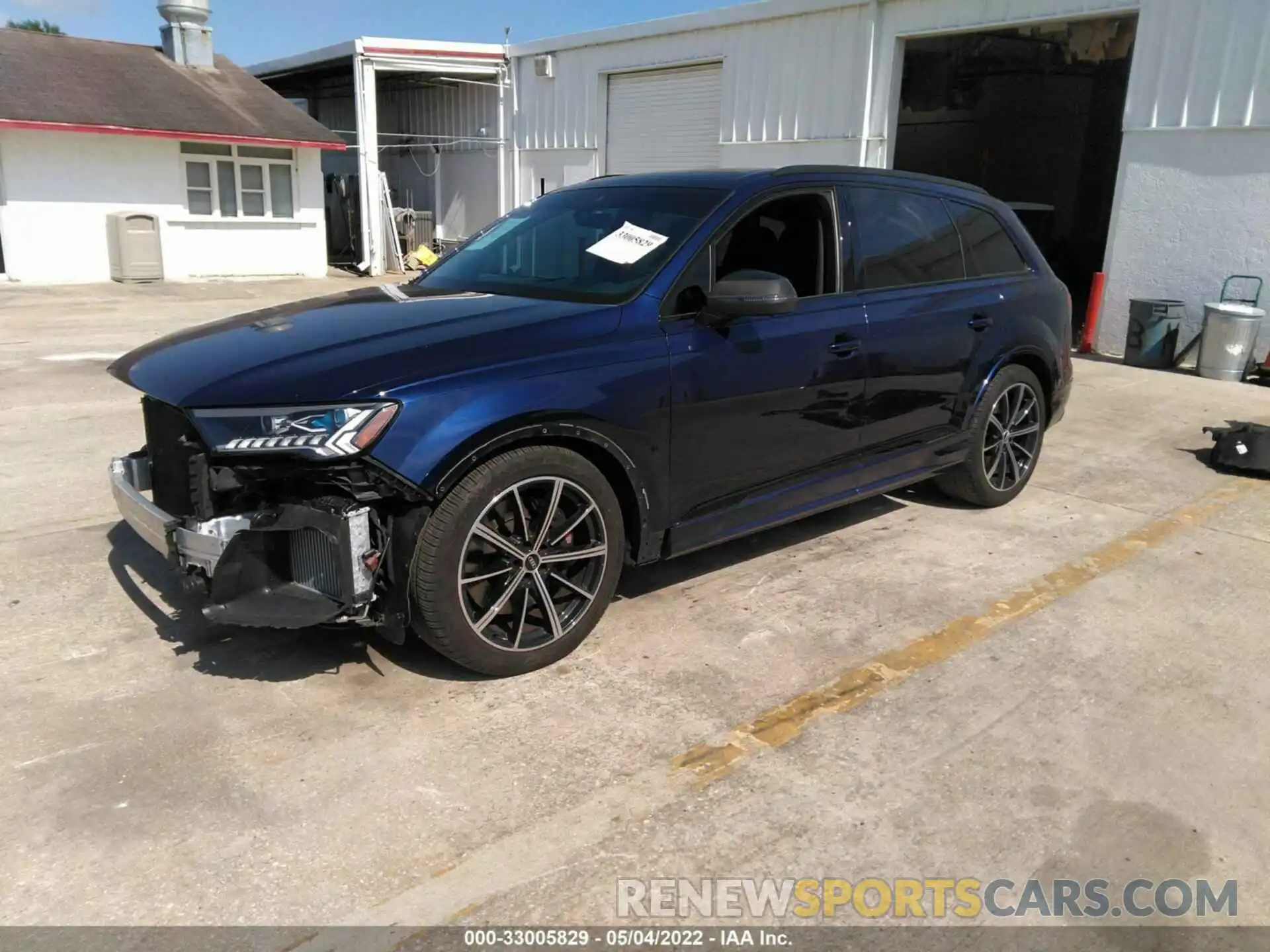 2 Photograph of a damaged car WA1VWBF7XMD017580 AUDI SQ7 2021