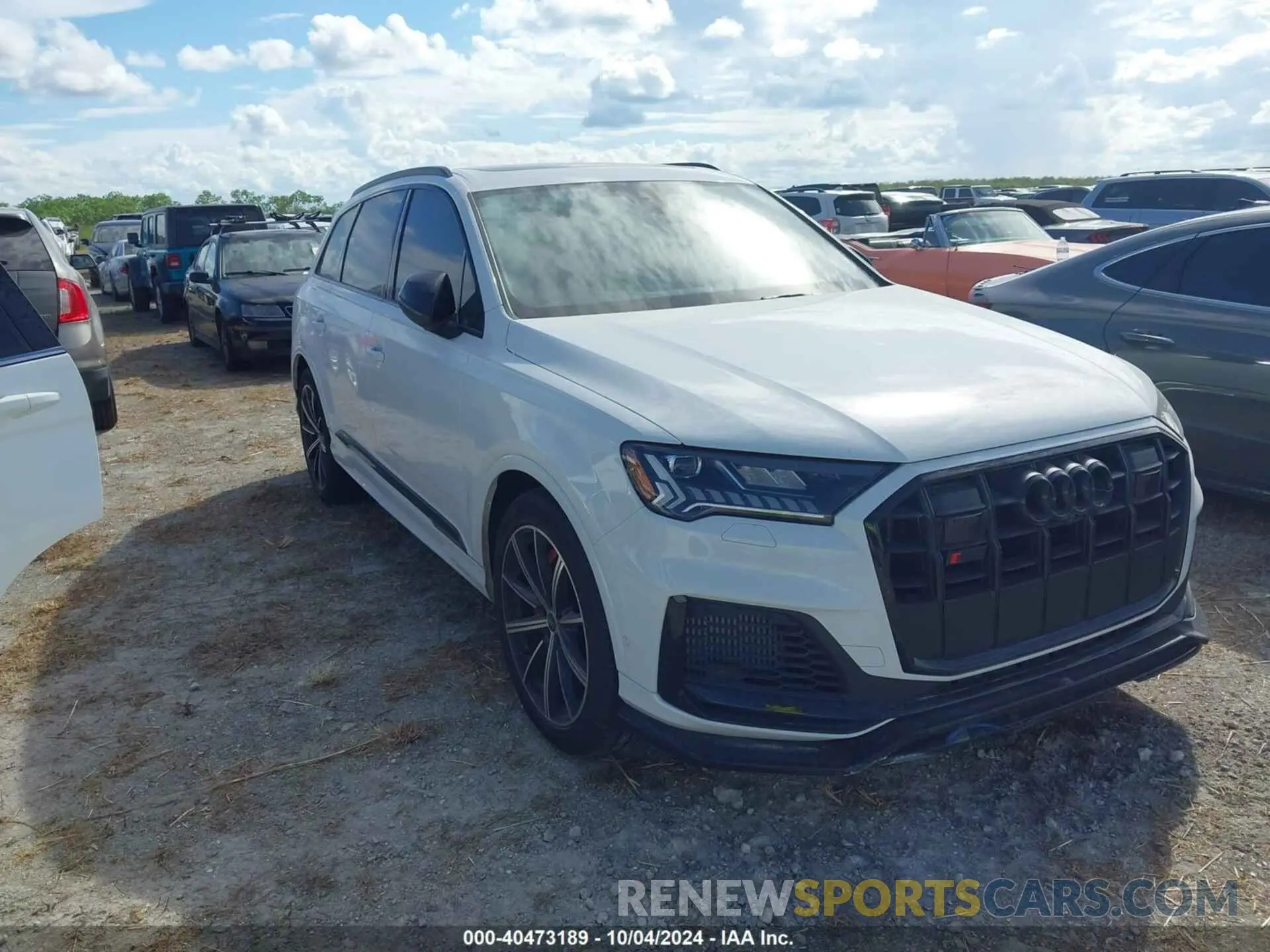 1 Photograph of a damaged car WA1VWBF70PD004860 AUDI SQ7 2023
