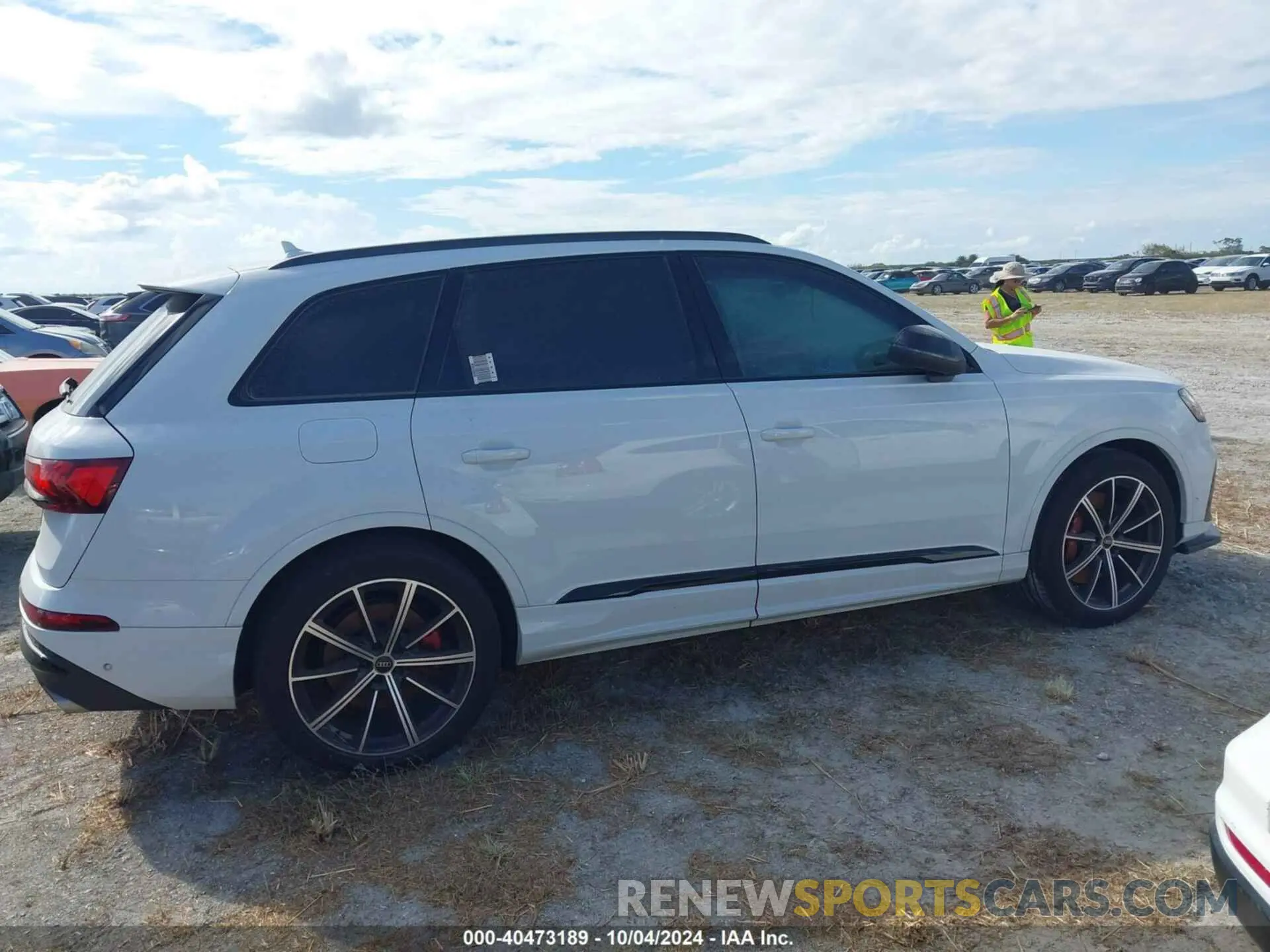13 Photograph of a damaged car WA1VWBF70PD004860 AUDI SQ7 2023