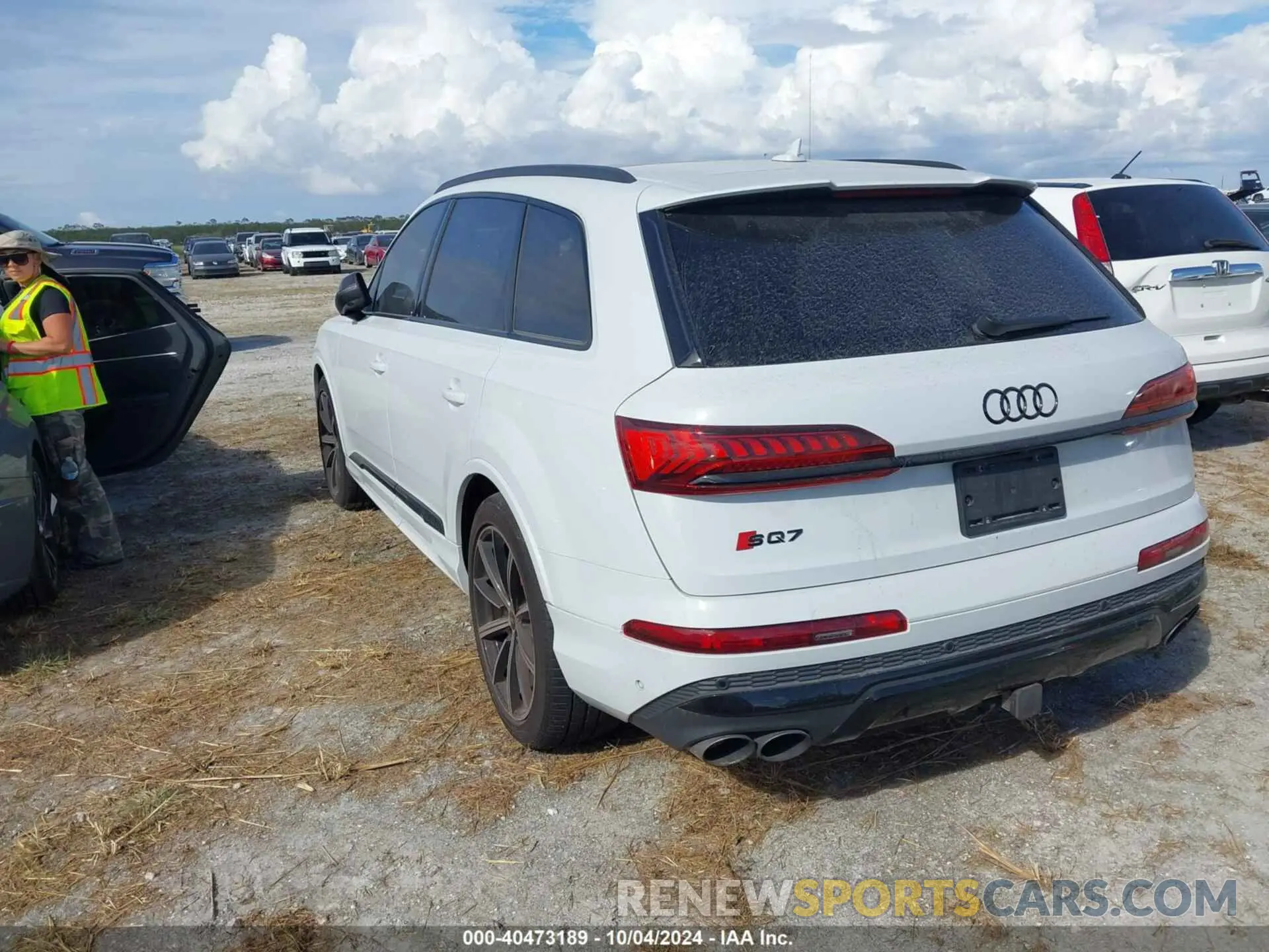 3 Photograph of a damaged car WA1VWBF70PD004860 AUDI SQ7 2023