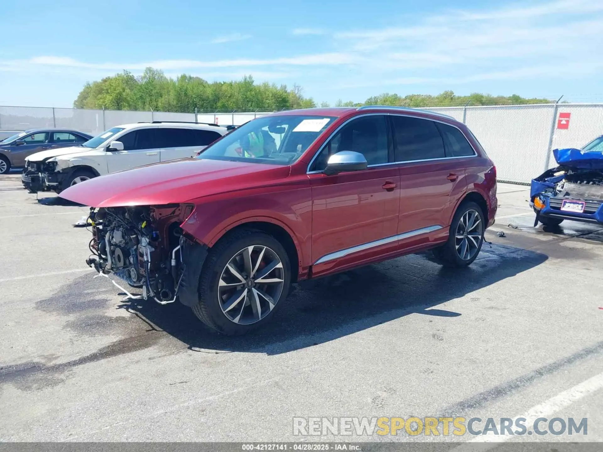 2 Photograph of a damaged car WA1VWBF74RD008199 AUDI SQ7 2024