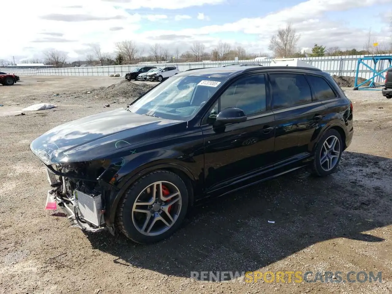 1 Photograph of a damaged car WA1AWBF73SD008747 AUDI SQ7 2025