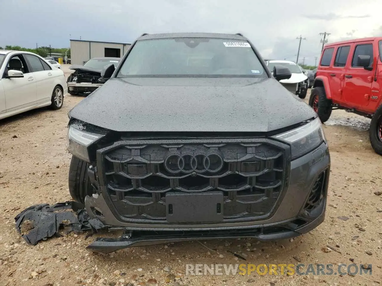 5 Photograph of a damaged car WA1VWBF79SD013663 AUDI SQ7 2025