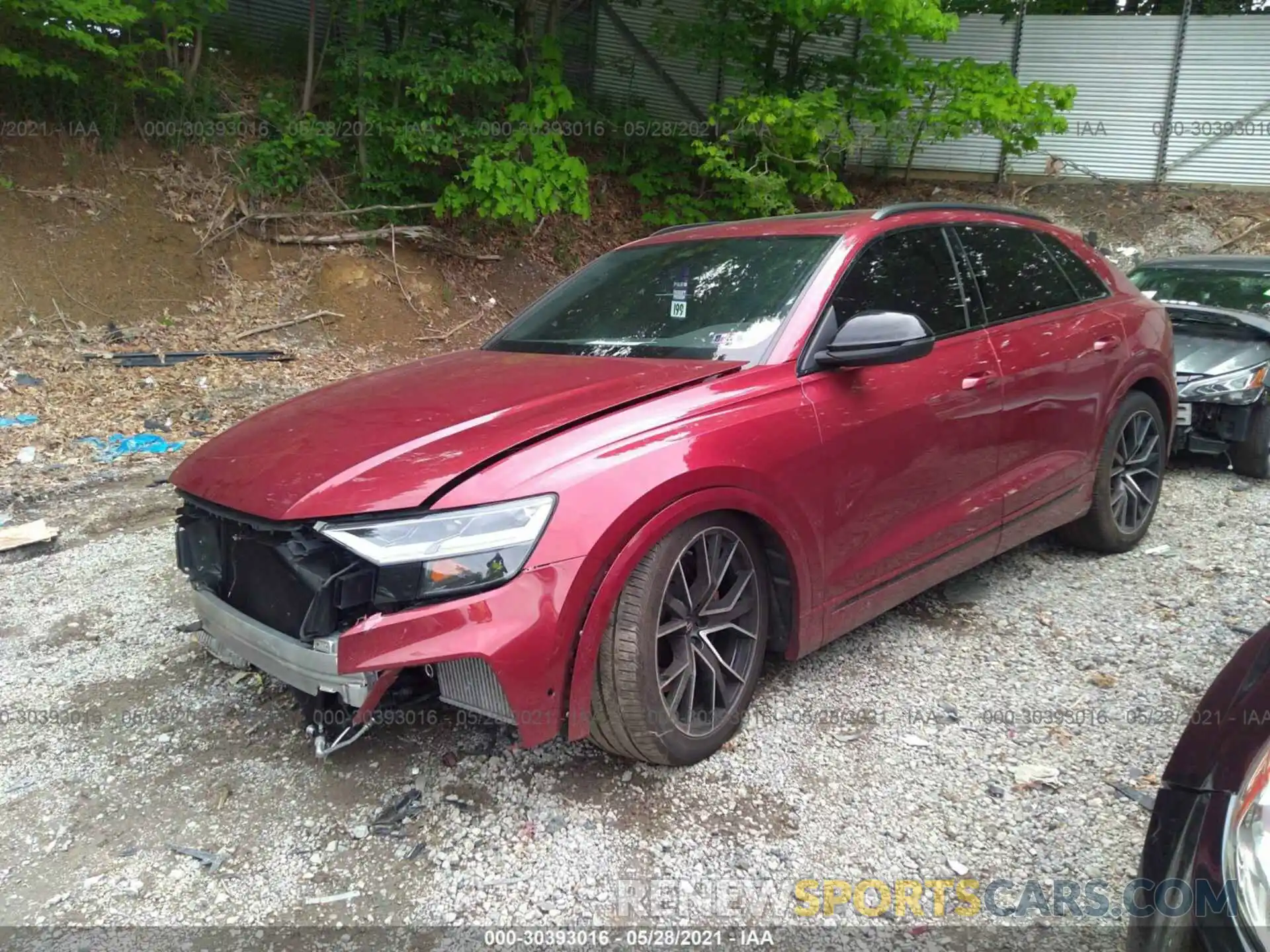 2 Photograph of a damaged car WA1AWBF10MD001771 AUDI SQ8 2021