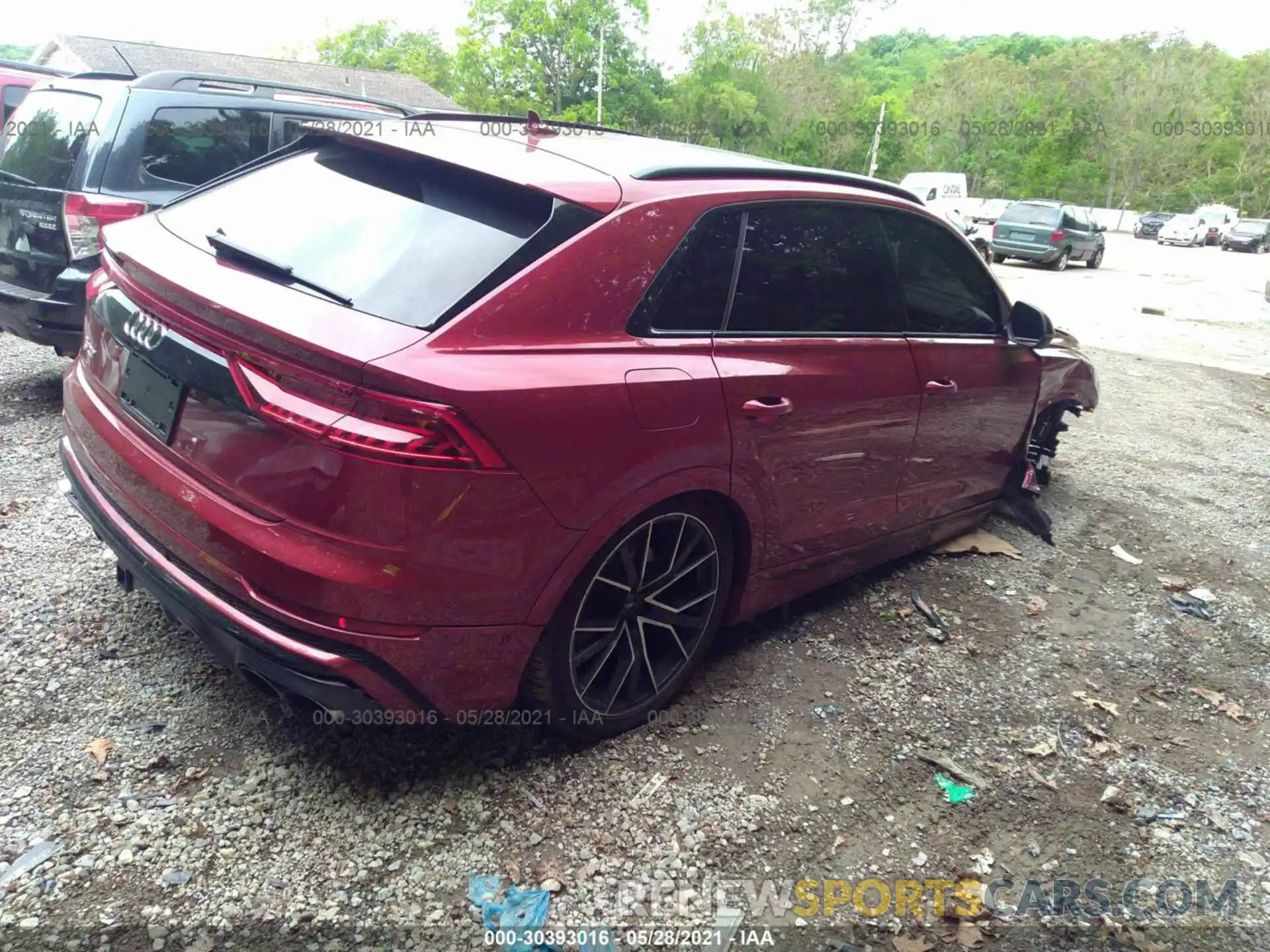 4 Photograph of a damaged car WA1AWBF10MD001771 AUDI SQ8 2021