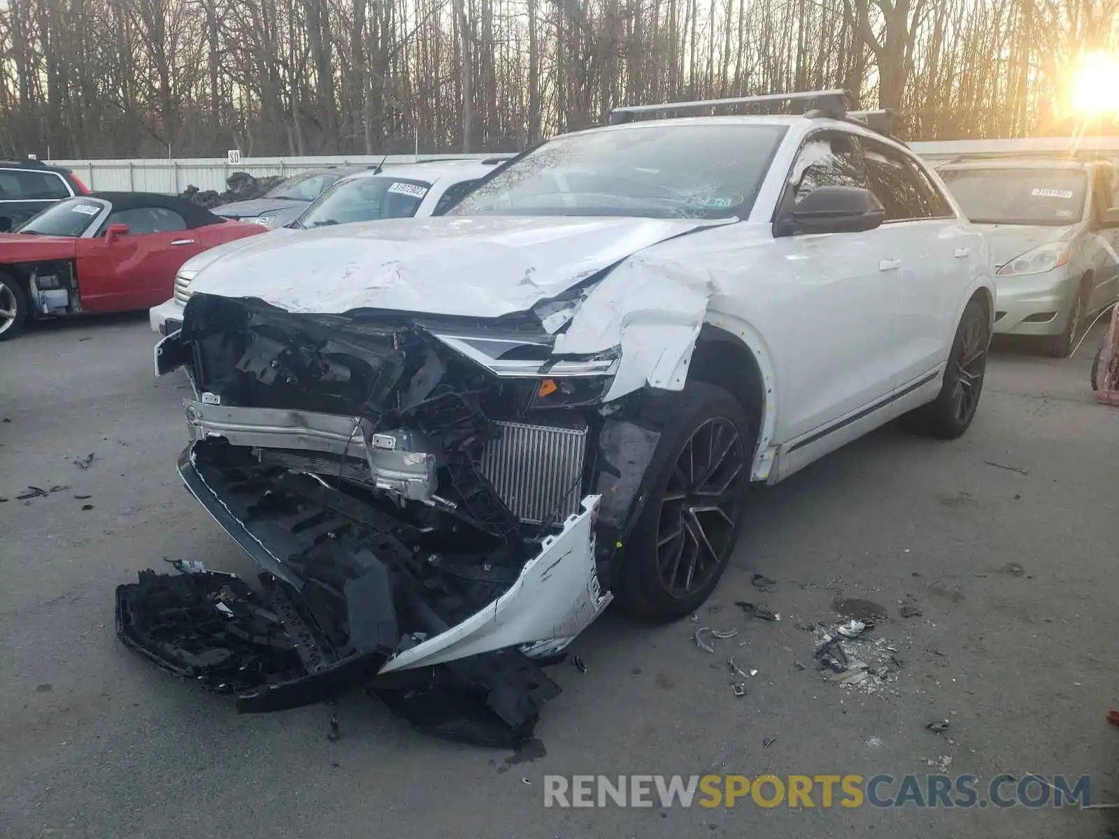 2 Photograph of a damaged car WA1AWBF17MD001766 AUDI SQ8 2021