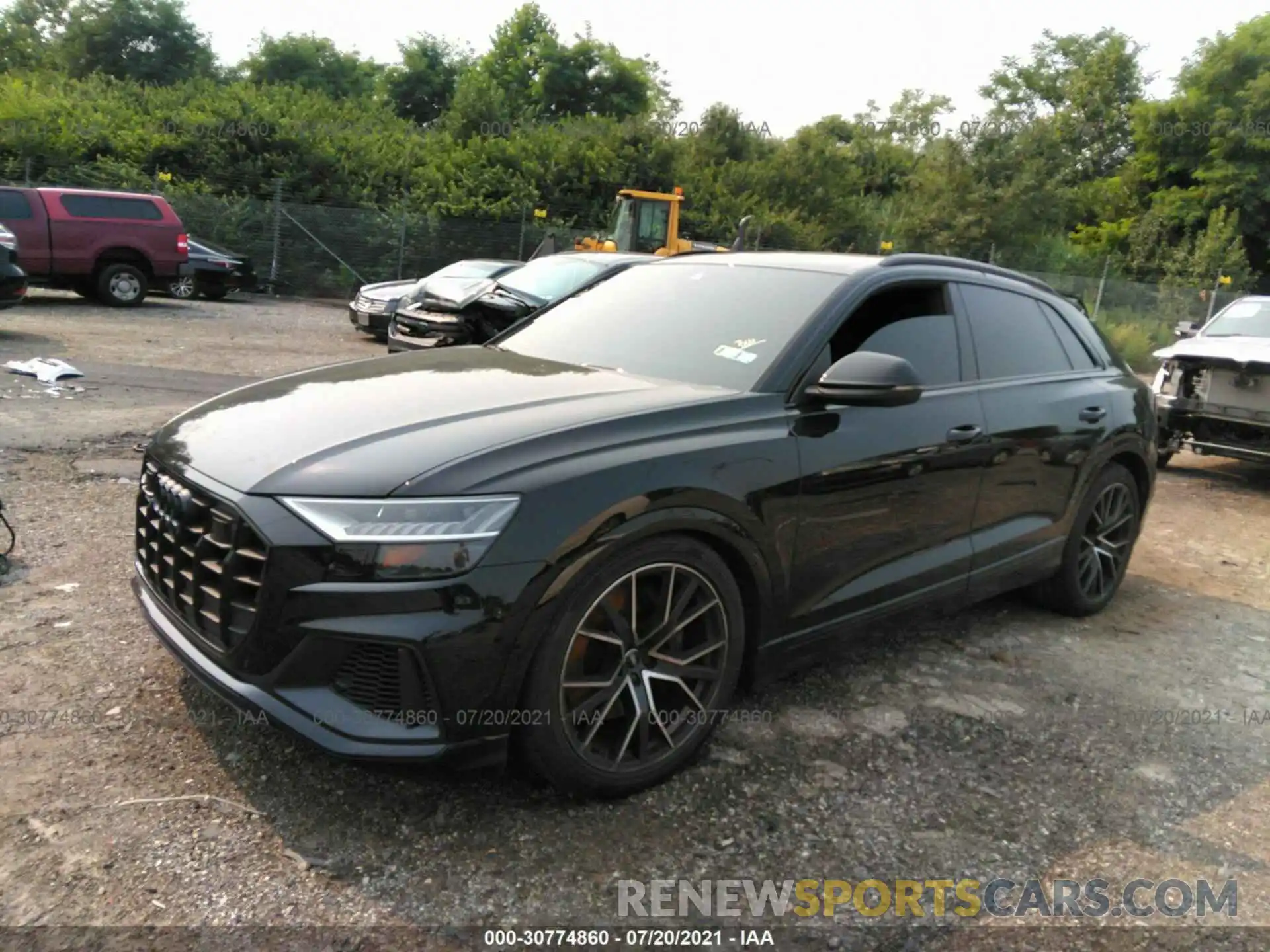 2 Photograph of a damaged car WA1CWBF11MD005062 AUDI SQ8 2021