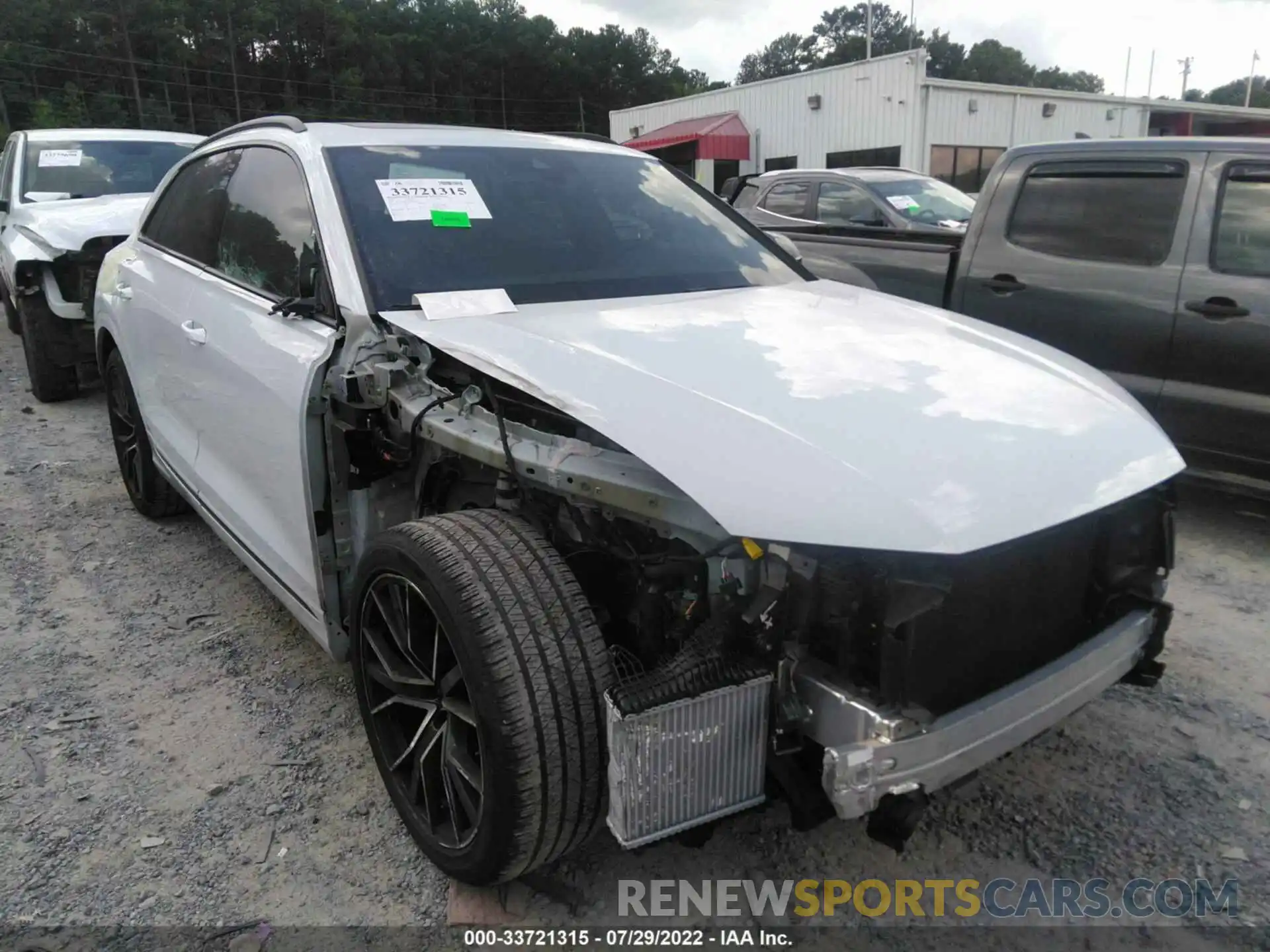 1 Photograph of a damaged car WA1CWBF11MD043925 AUDI SQ8 2021