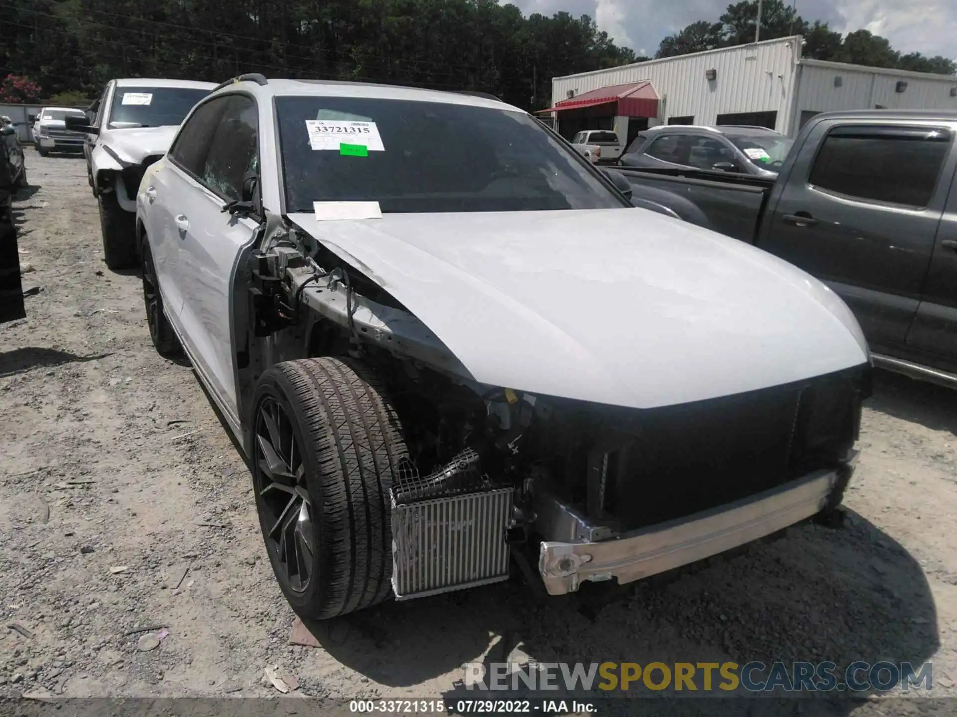 6 Photograph of a damaged car WA1CWBF11MD043925 AUDI SQ8 2021