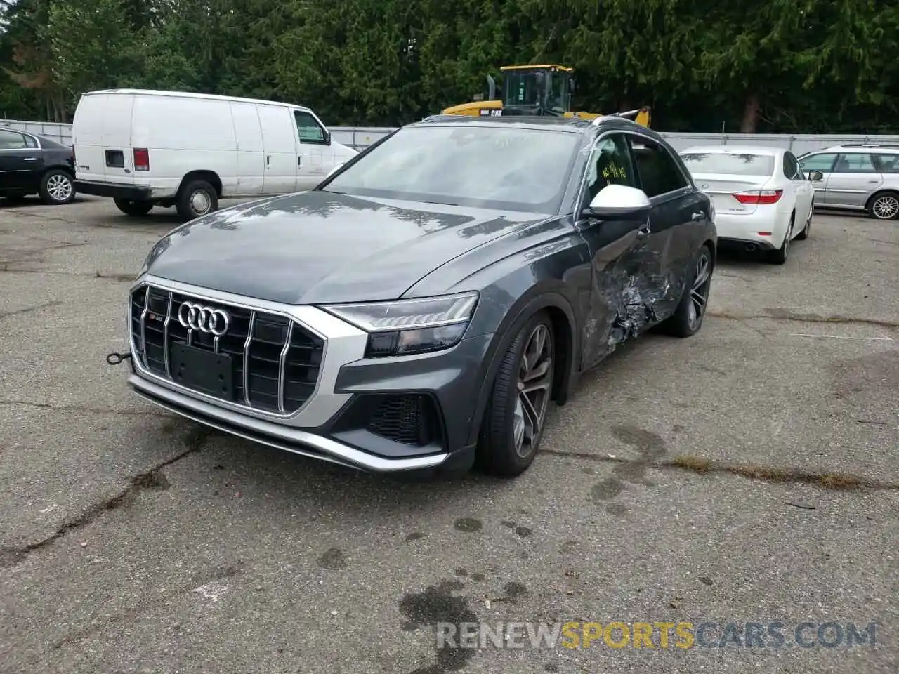 2 Photograph of a damaged car WA1CWBF12MD001781 AUDI SQ8 2021