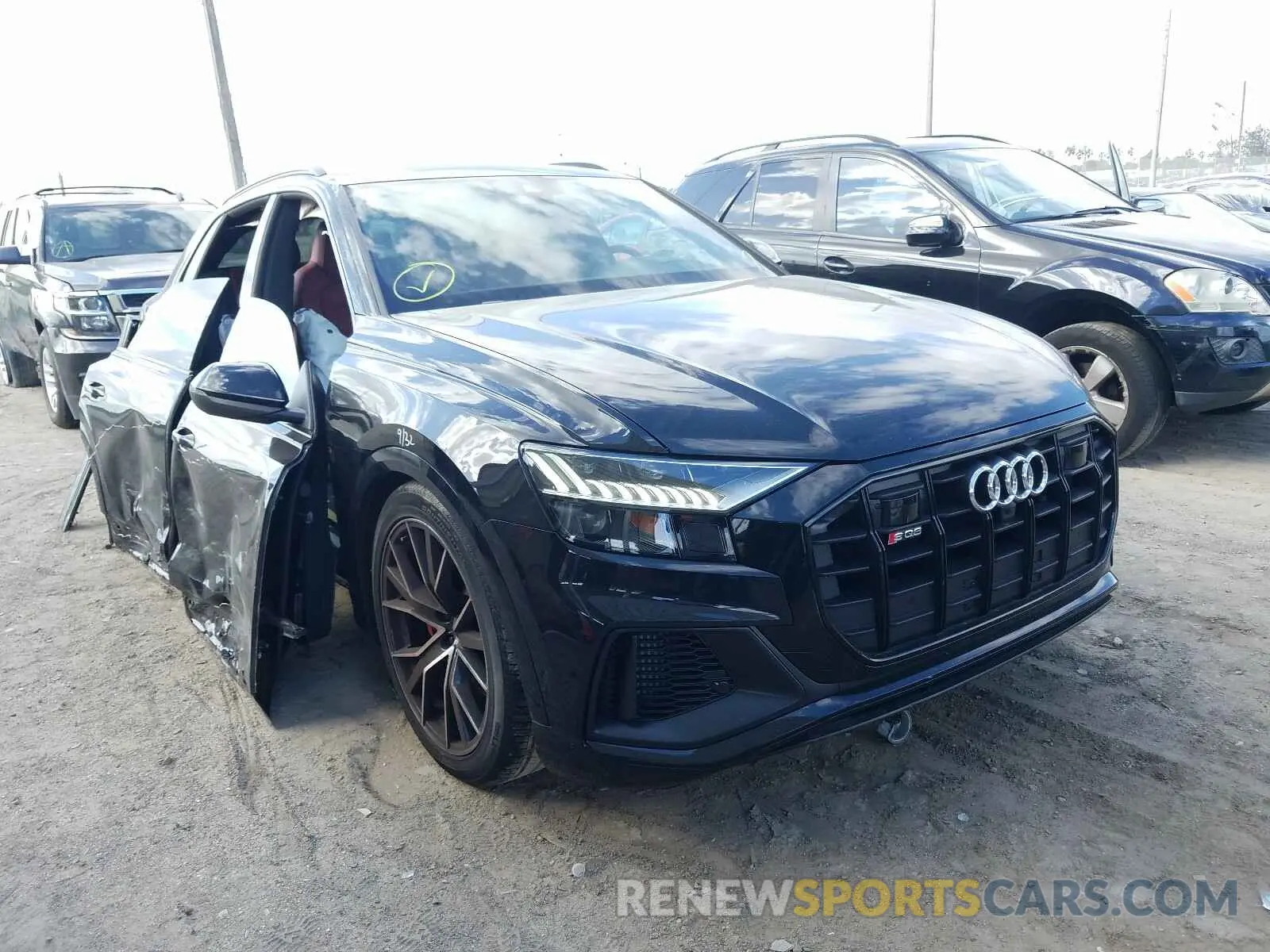 1 Photograph of a damaged car WA1CWBF14MD008196 AUDI SQ8 2021