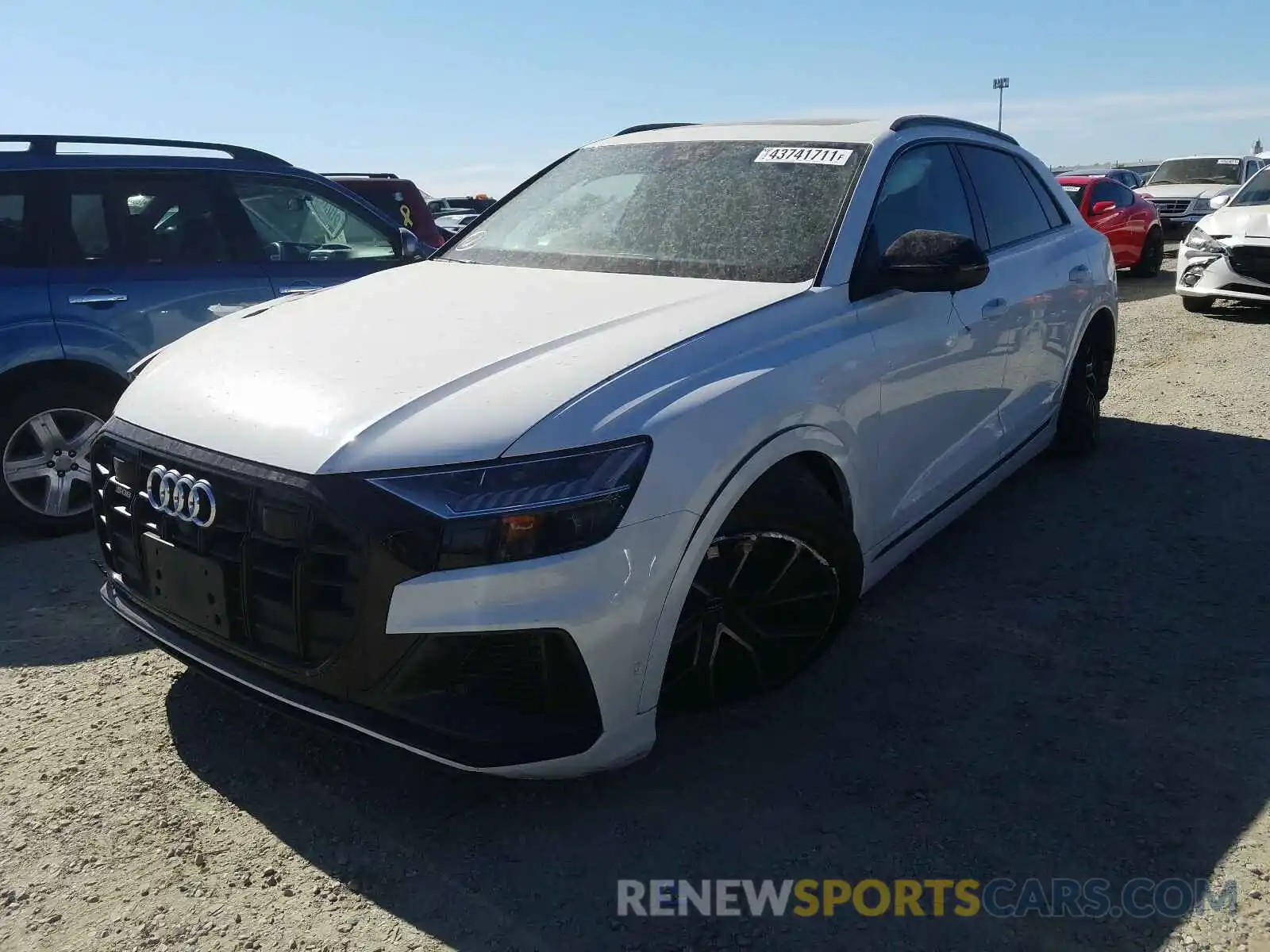 2 Photograph of a damaged car WA1CWBF15MD001645 AUDI SQ8 2021