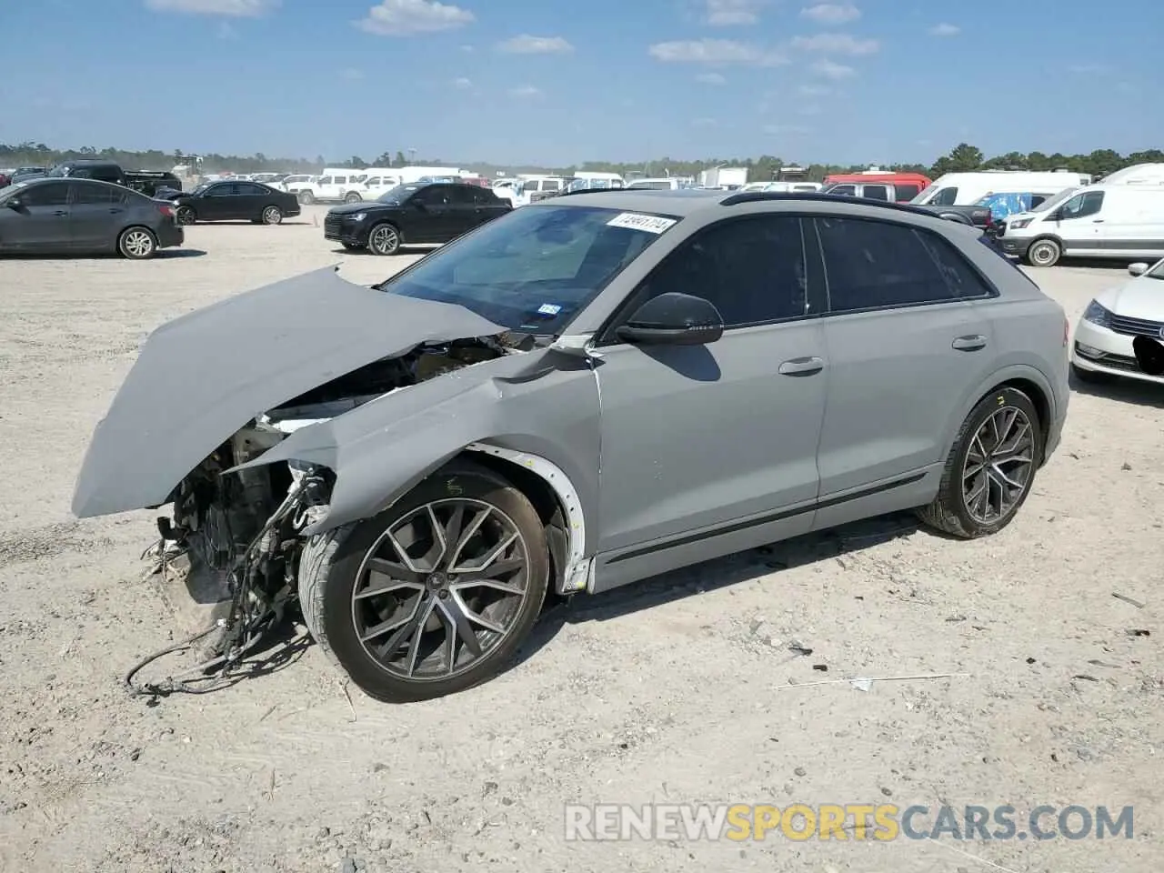 1 Photograph of a damaged car WA1CWBF17MD008130 AUDI SQ8 2021
