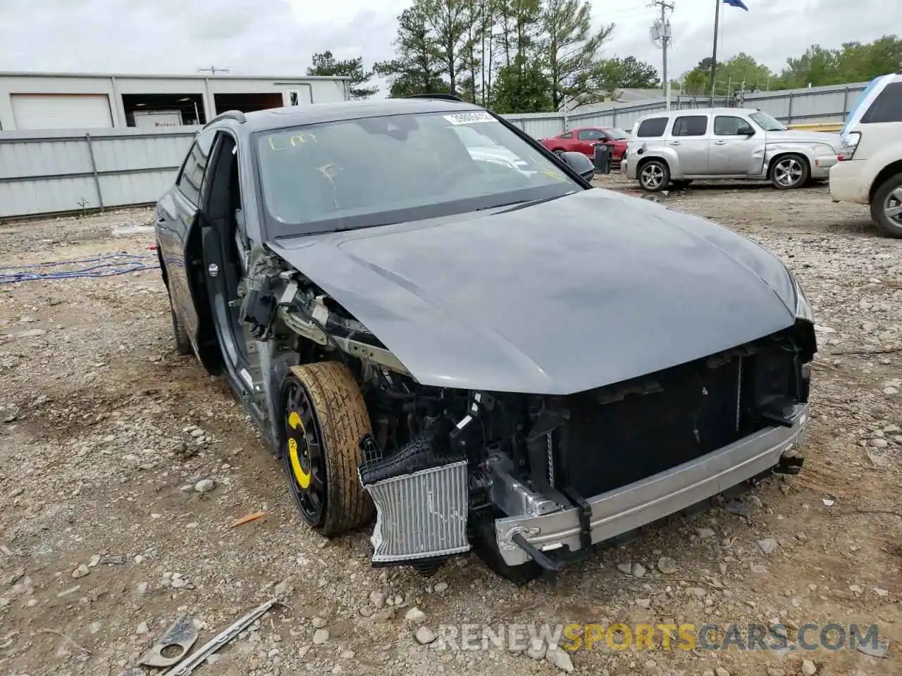 1 Photograph of a damaged car WA1CWBF18MD017371 AUDI SQ8 2021