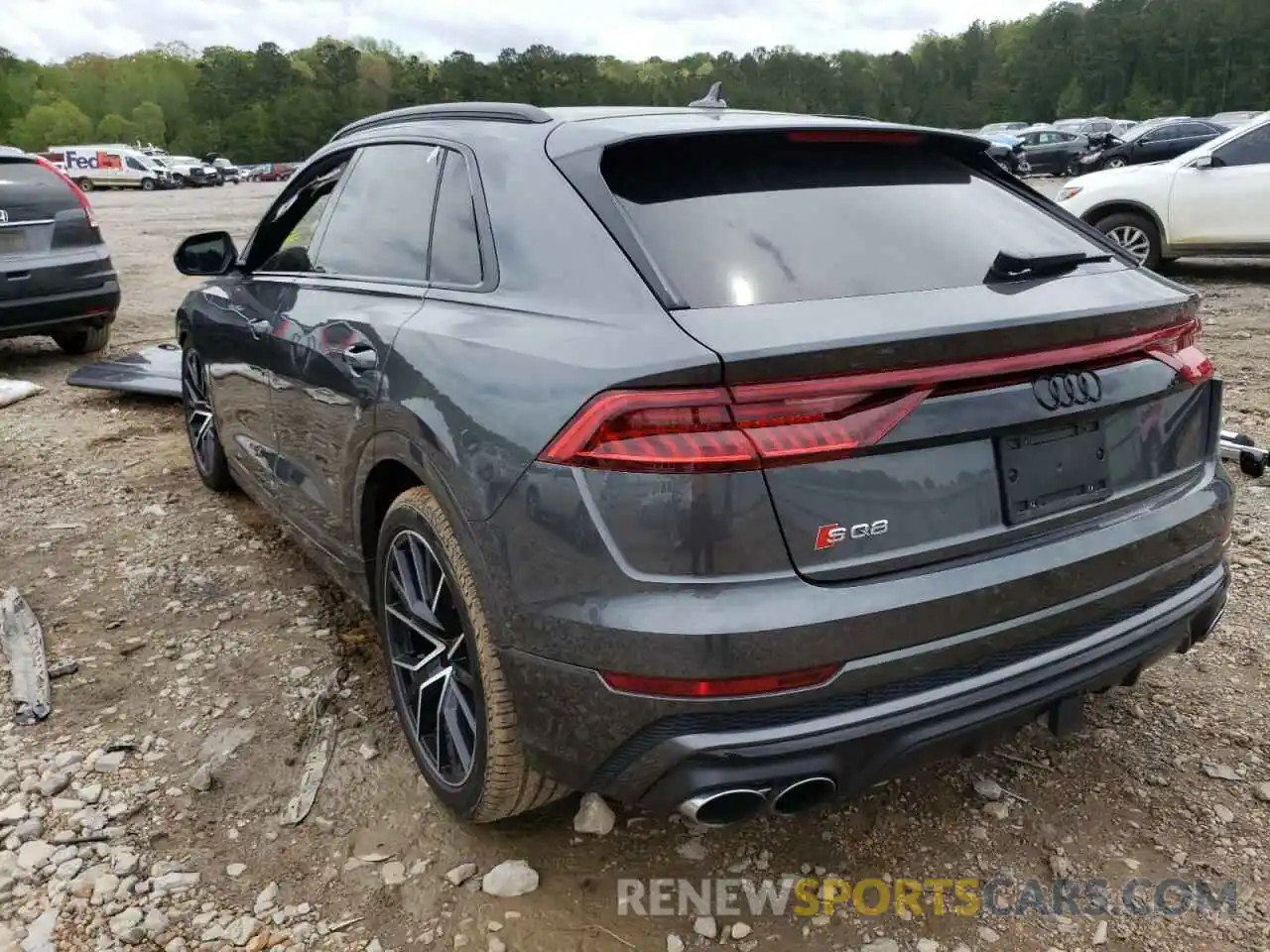 3 Photograph of a damaged car WA1CWBF18MD017371 AUDI SQ8 2021