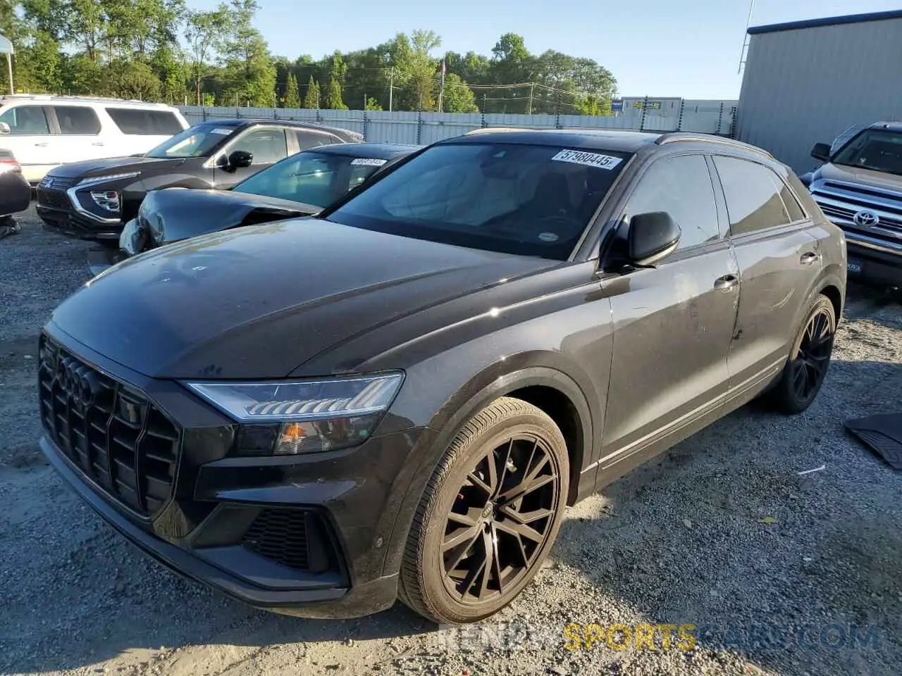 1 Photograph of a damaged car WA1CWBF18MD035658 AUDI SQ8 2021
