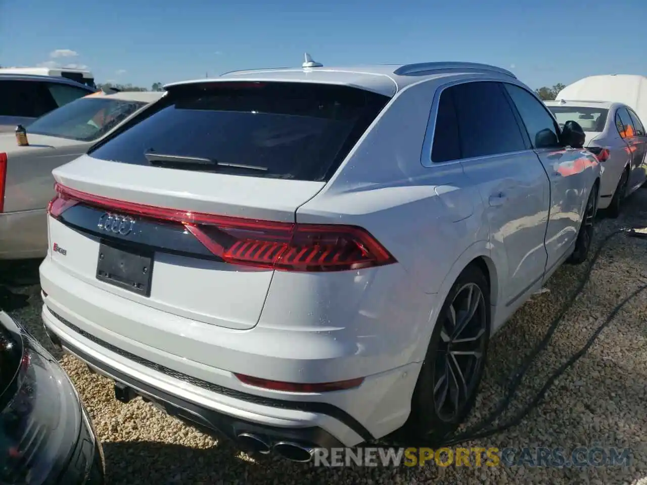 4 Photograph of a damaged car WA1CWBF19MD038276 AUDI SQ8 2021