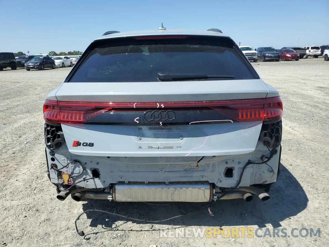 6 Photograph of a damaged car WA1CWBF14PD038691 AUDI SQ8 2023