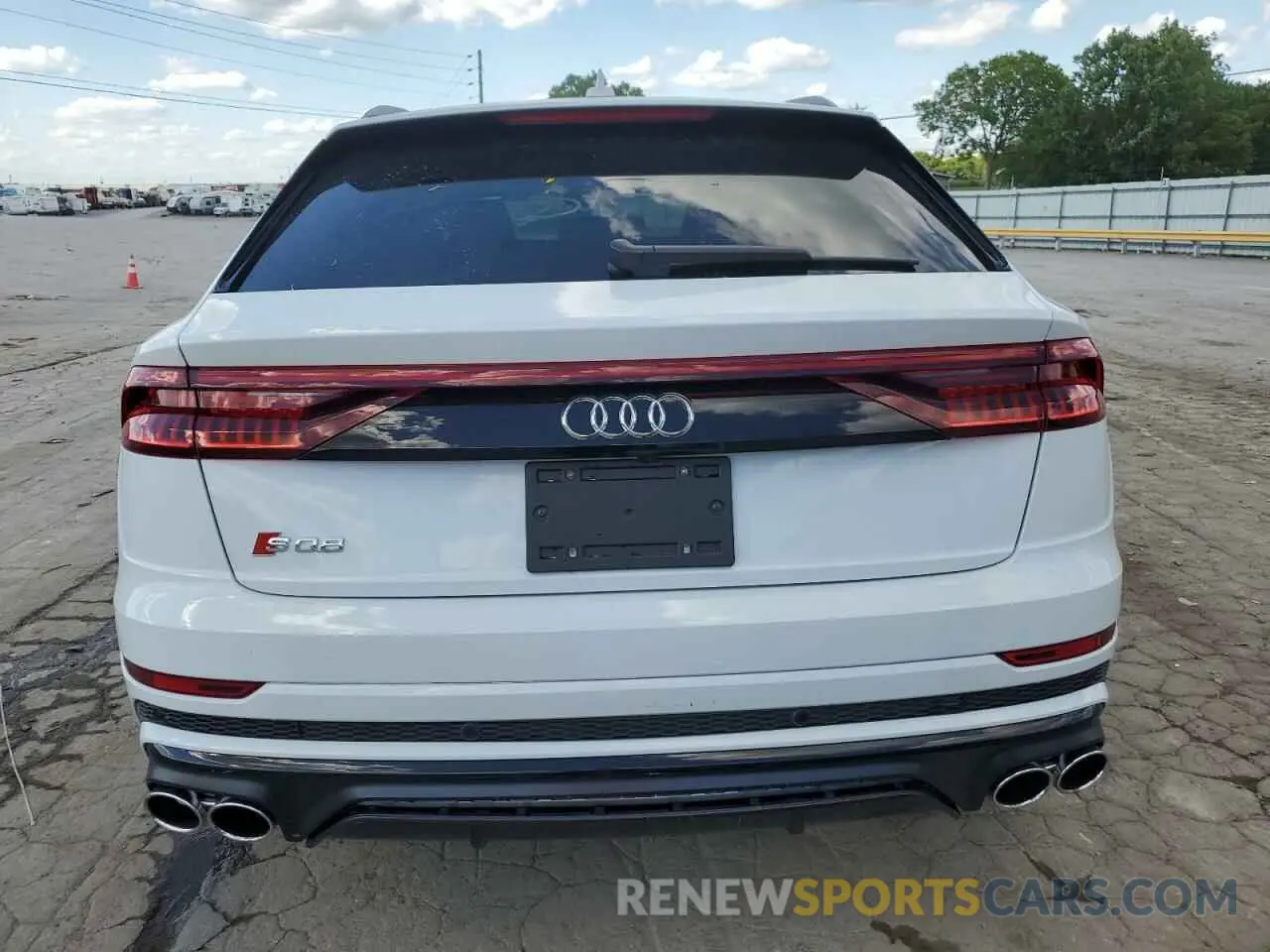 6 Photograph of a damaged car WA1CWBF14PD045530 AUDI SQ8 2023