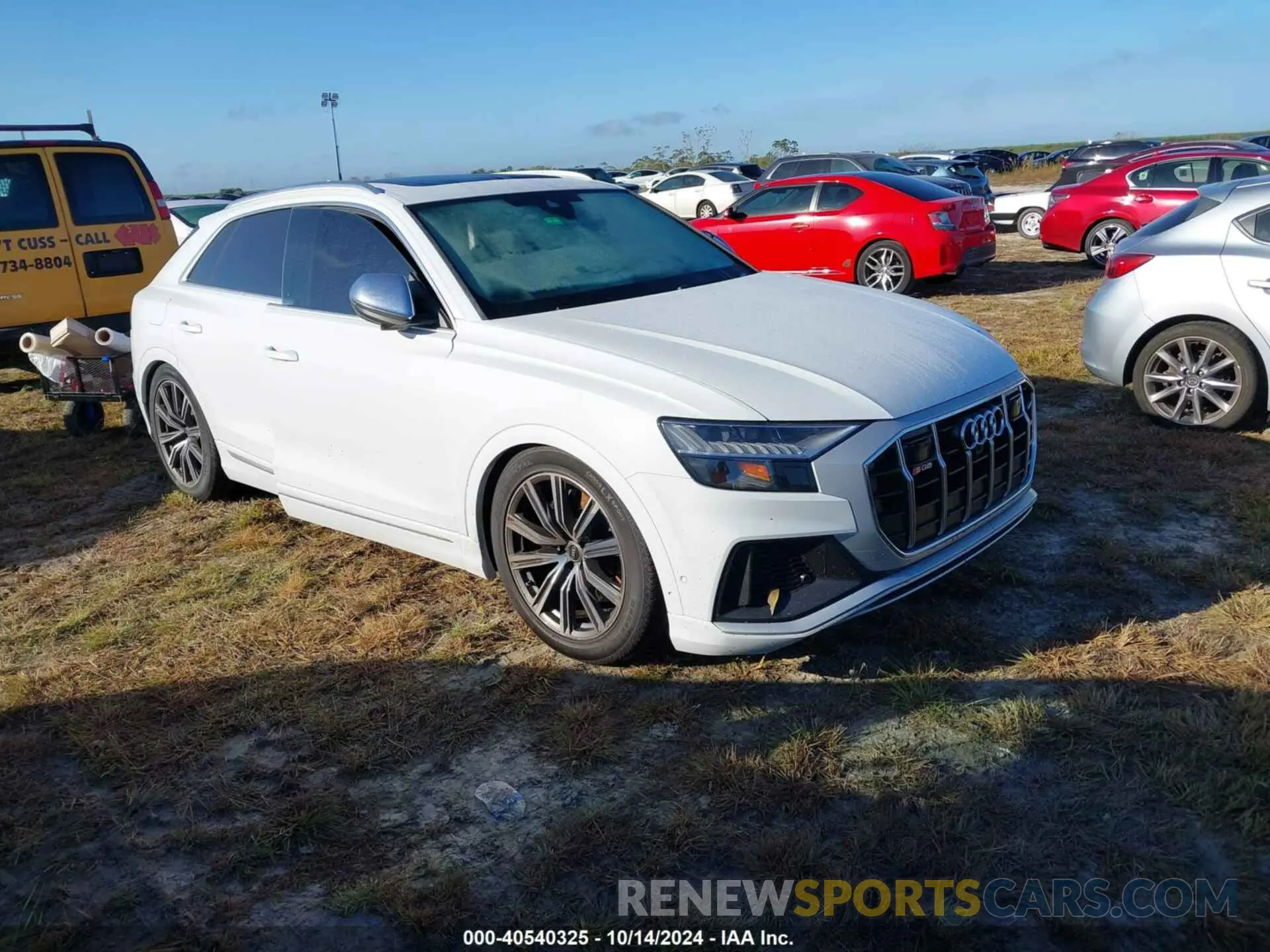 1 Photograph of a damaged car WA1CWBF15PD043236 AUDI SQ8 2023