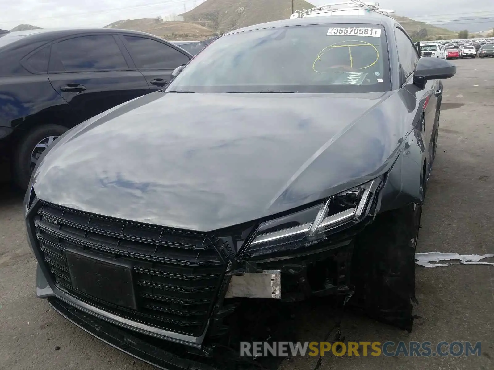 2 Photograph of a damaged car TRUAEAFVXK1002520 AUDI TT 2019
