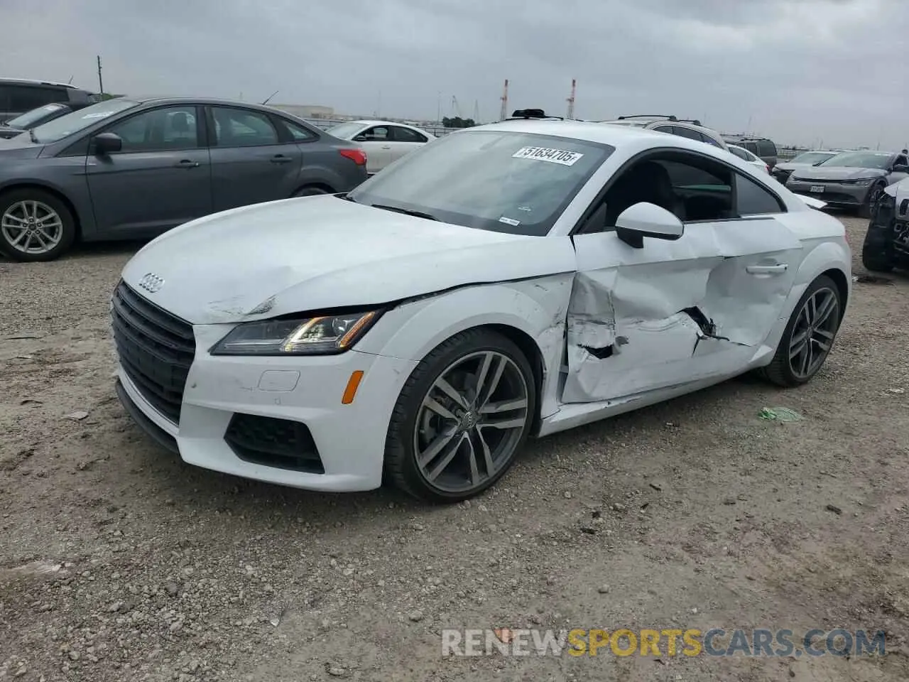 1 Photograph of a damaged car TRUAEAFV7L1001195 AUDI TT 2020