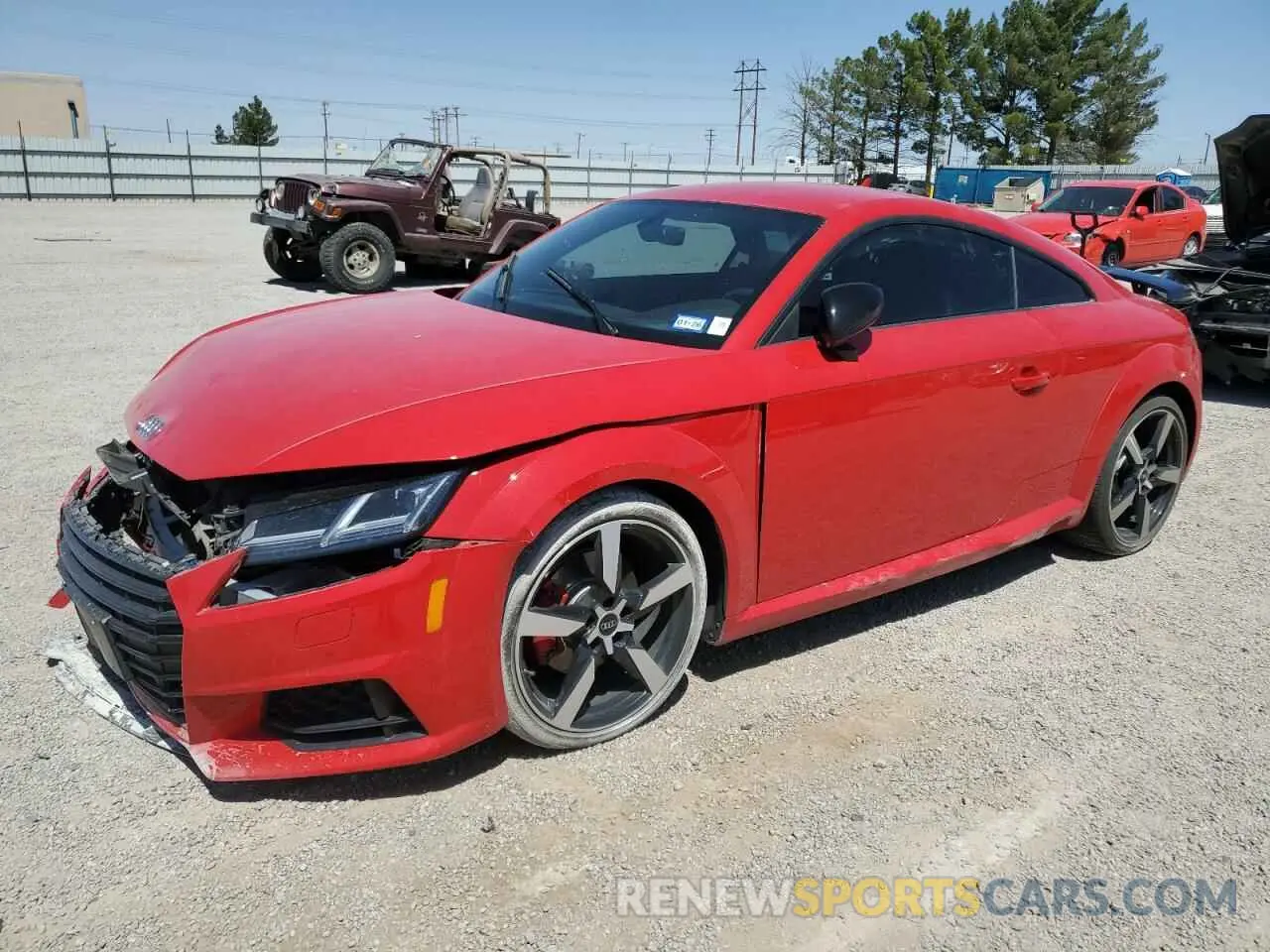 1 Photograph of a damaged car TRUAEAFV8M1002552 AUDI TT 2021