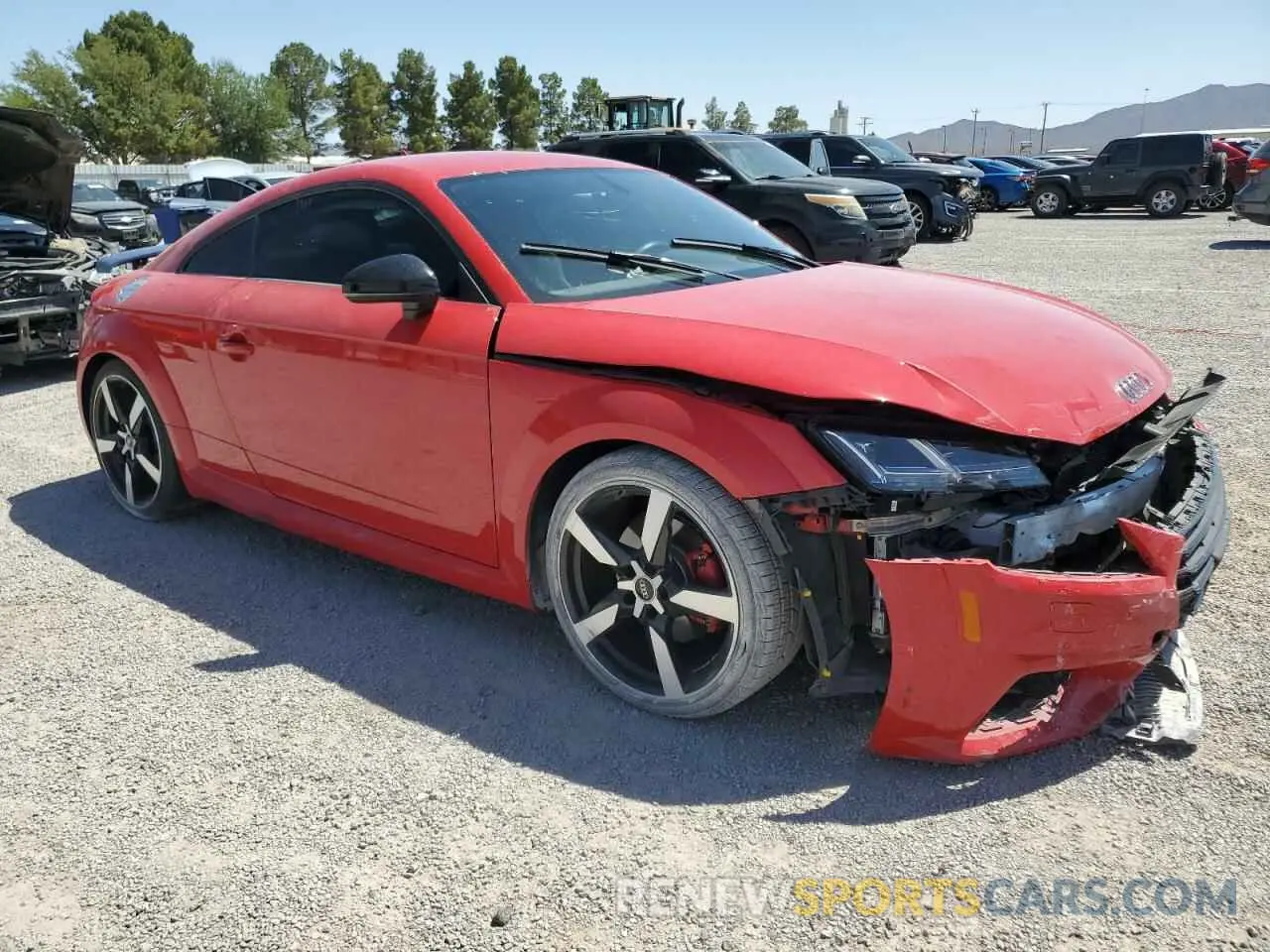 4 Photograph of a damaged car TRUAEAFV8M1002552 AUDI TT 2021