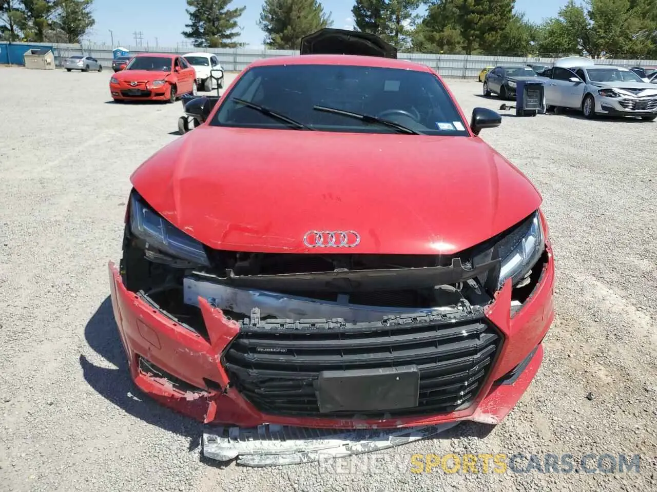 5 Photograph of a damaged car TRUAEAFV8M1002552 AUDI TT 2021